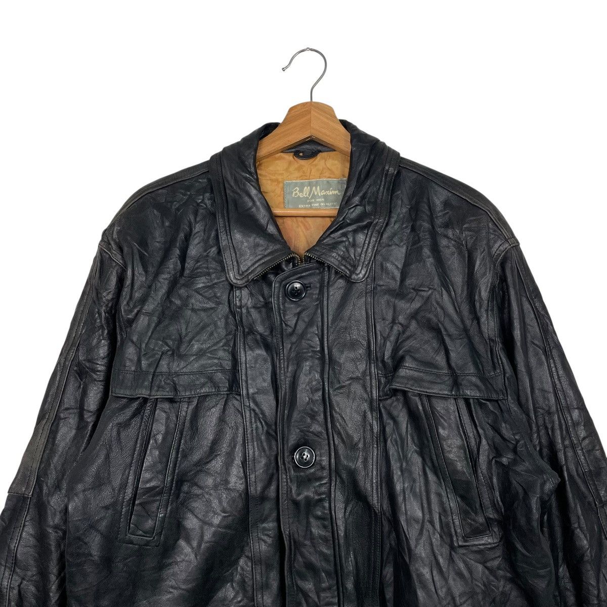 Other Bell Maxim For Men Leather Jacket Size US L / EU 52-54 / 3 - 2 Thumbnail