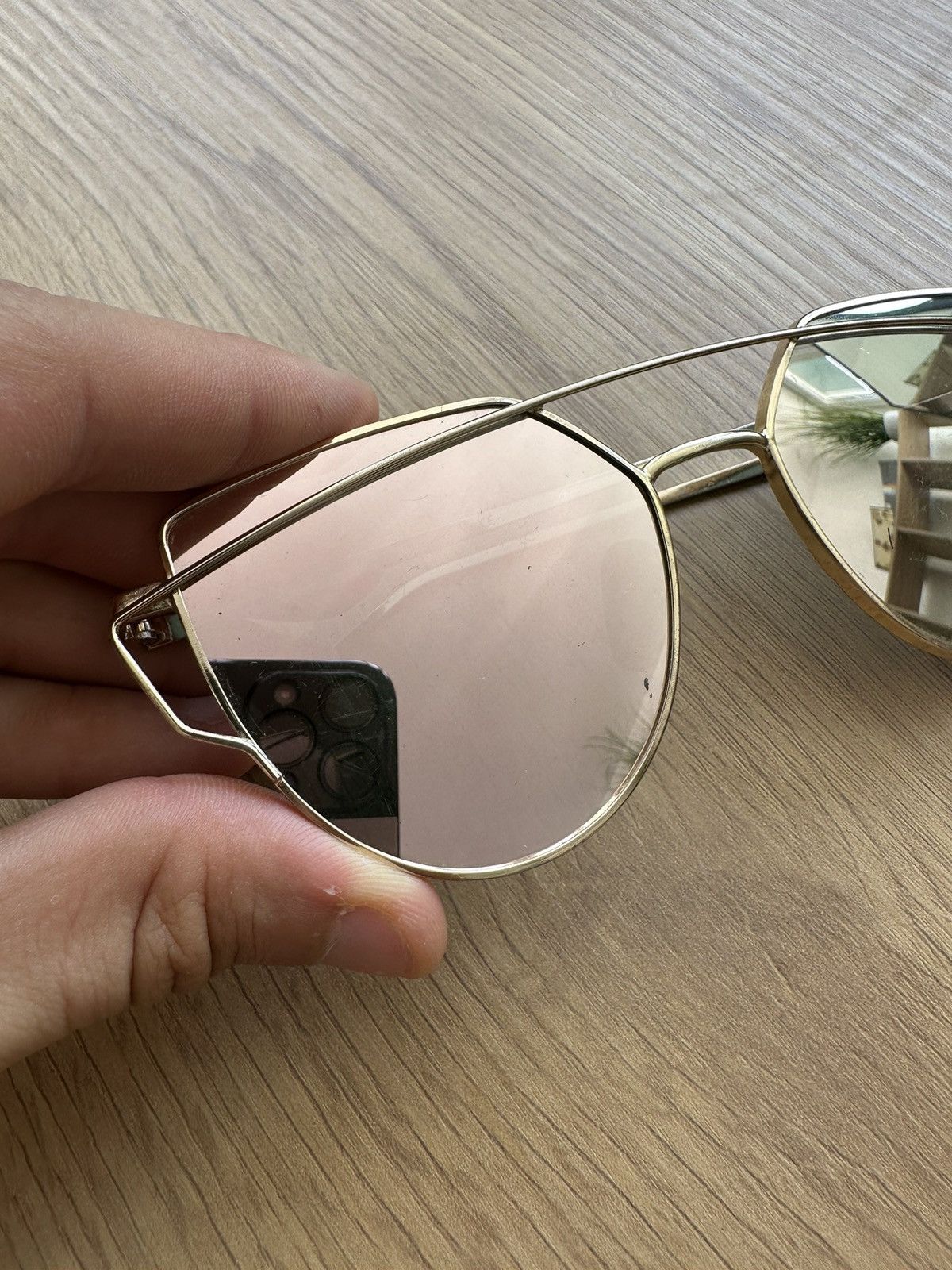Christian Dior Monsieur × Dior × Vintage Dior Sunglasses Vintage sunglasses Women OS Pink Size ONE SIZE - 4 Thumbnail