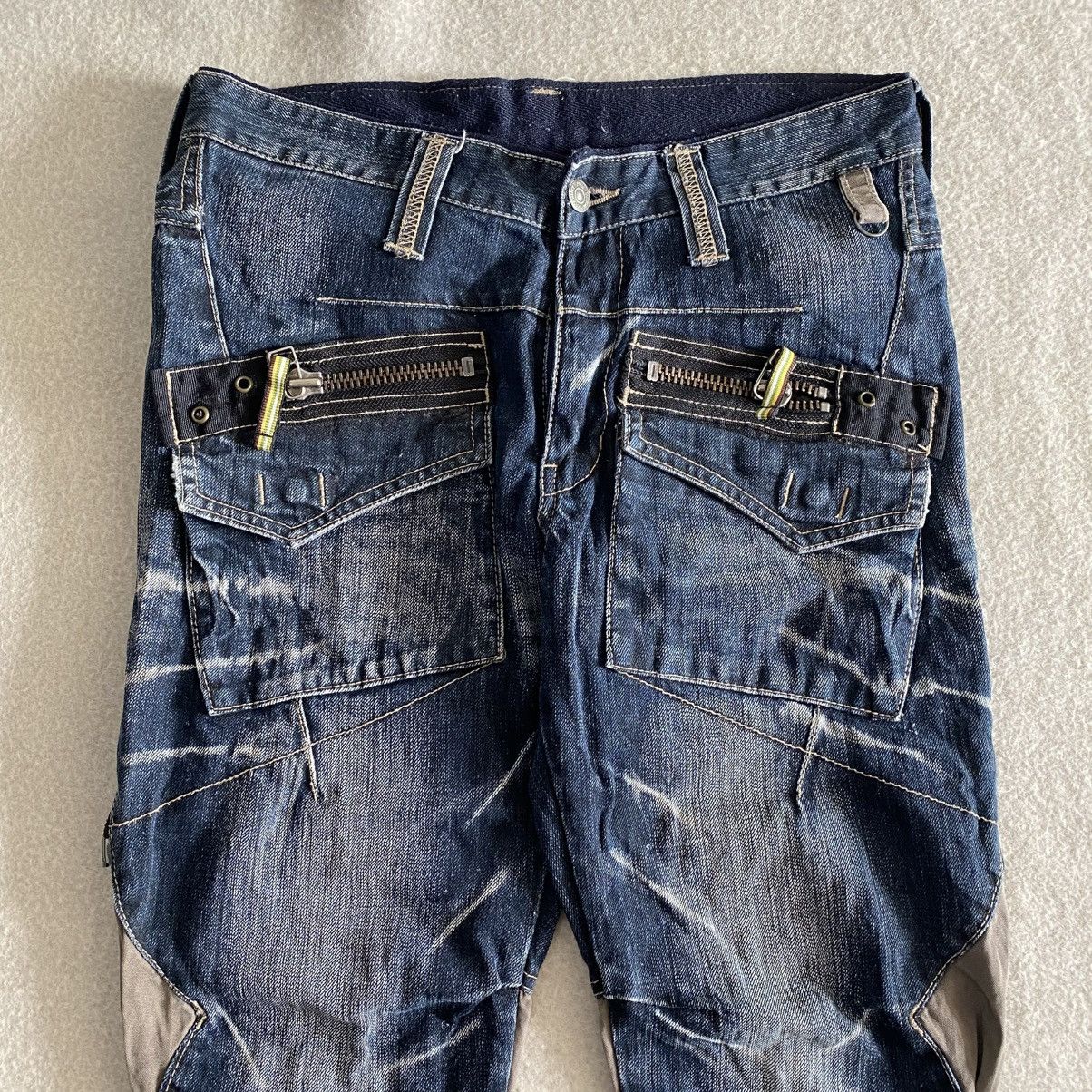 Japanese Brand × PPFM Vintage Ppfm Distressed Denim w28 Size US 28 / EU 44 - 10 Thumbnail
