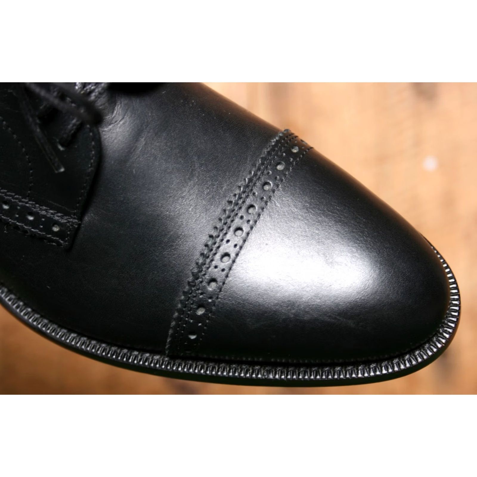 The Kooples VINTAGE The Kooples Black Leather Derby Shoes Cap Toe Mens 7-7.5 40 Leather Derby Shoes Men Black 40US 7-7.5 US 7-7.5 Mens Shoes Derby Cap Toe Size ONE SIZE - 6 Thumbnail