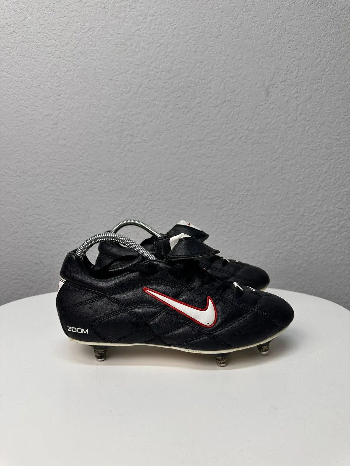 Nike 👉 Rare Vintage 2002 Nike Air Zoom Tiempo Football Boots Size US 9 / EU 42 - 3 Thumbnail