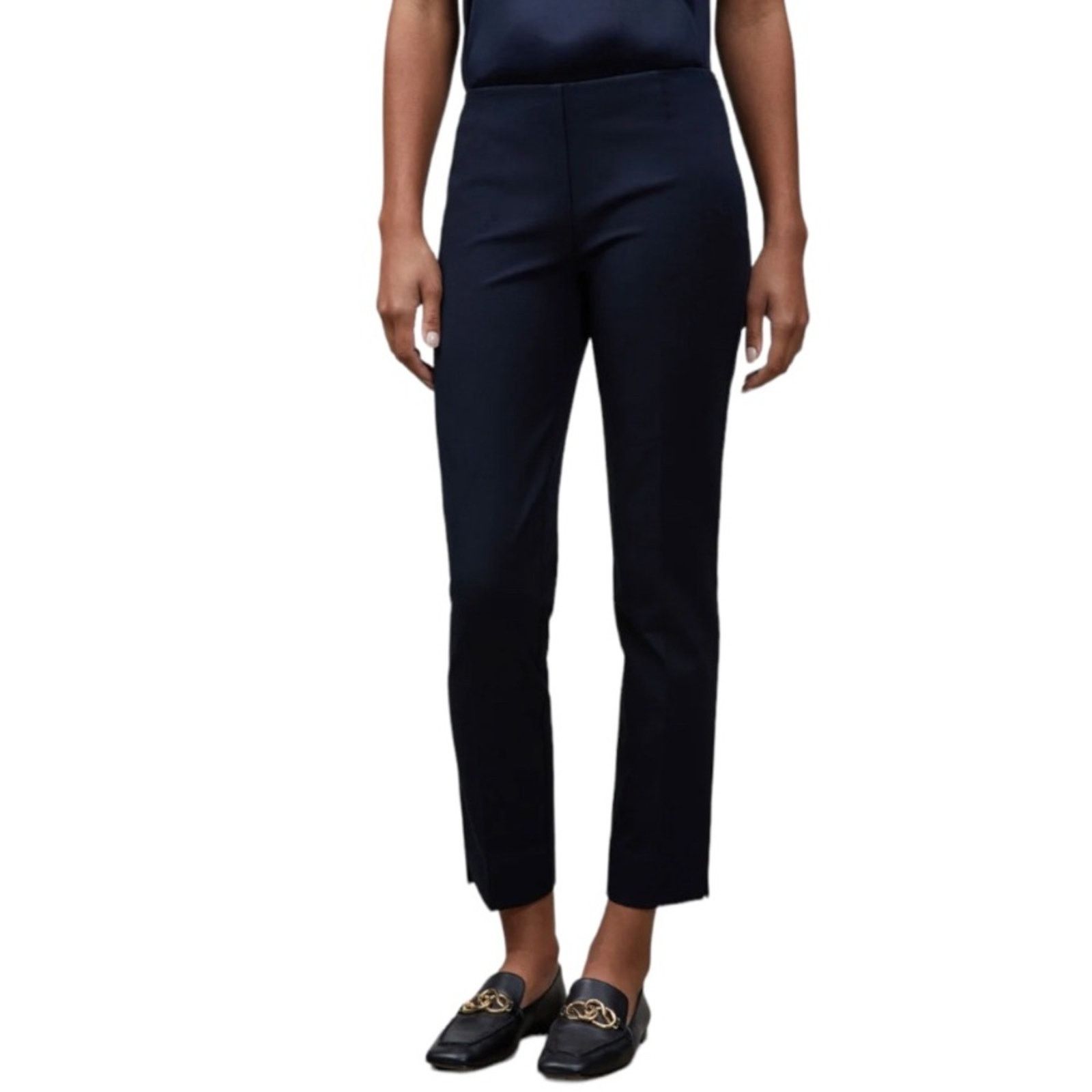 Lafayette 148 Lafayette 148 New York Blue/Gray Pants | Size 8 Size 30" / US 8 / IT 44 - 5 Thumbnail