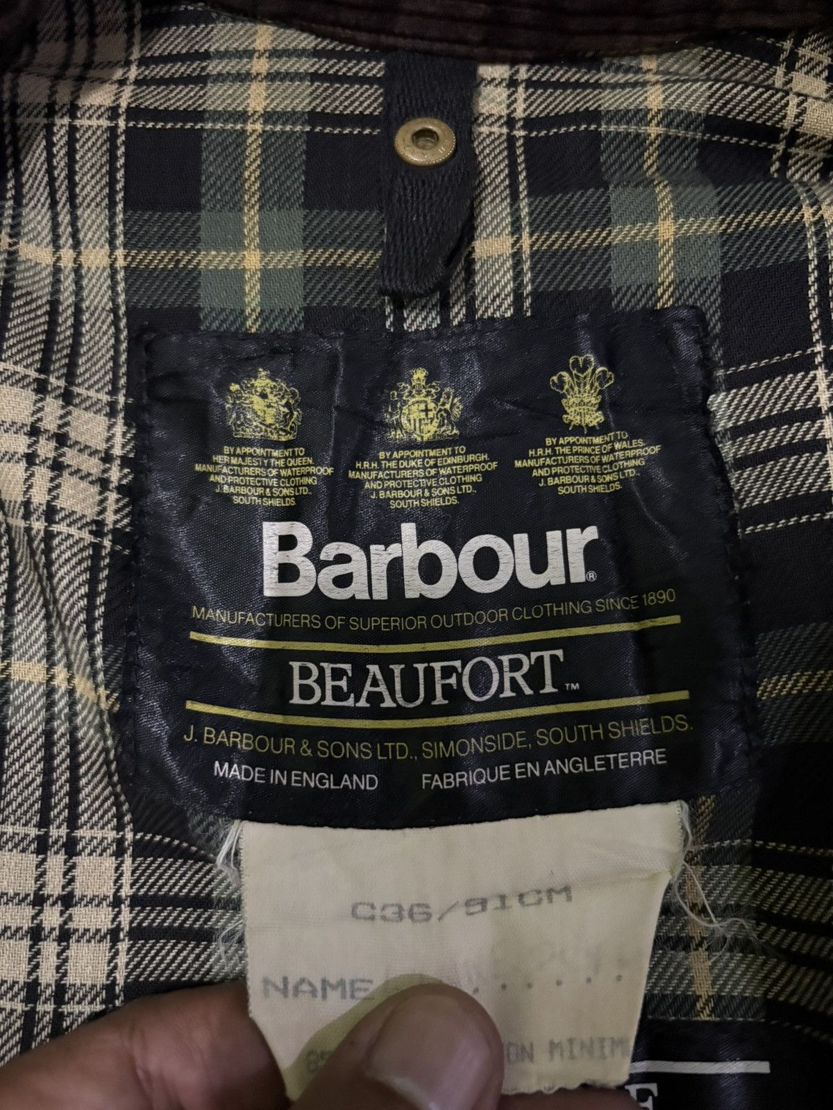 Barbour Barbour Beufort Waxed Cotton Jacket Size US M / EU 48-50 / 2 - 15 Thumbnail