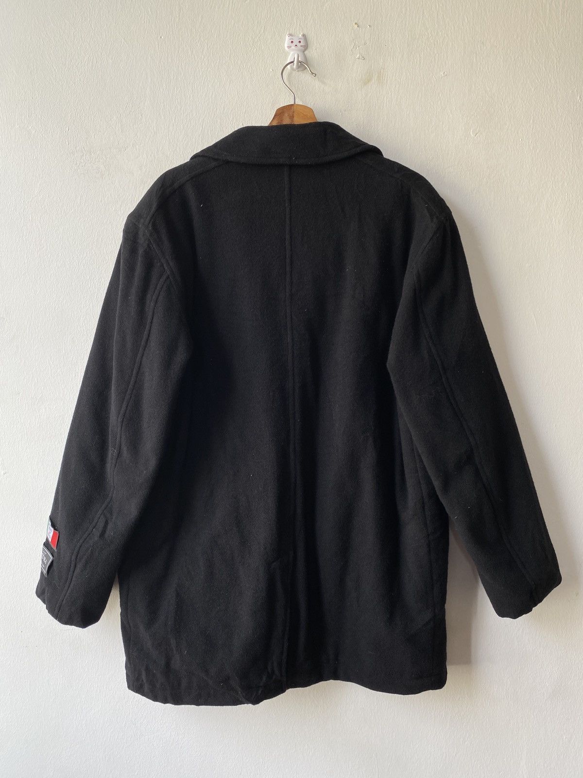 Comme des Garcons × Japanese Brand Vintage D’Homme A Homme Futura Fabric Italy Wool Coat Size US L / EU 52-54 / 3 - 4 Thumbnail