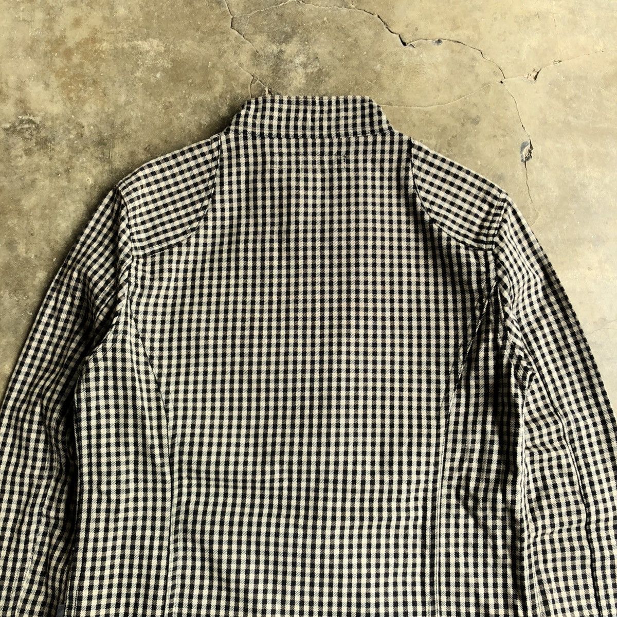 If Six Was Nine 2000s Ehypenworld Gallery Asymastrical Bikers Jacket Plaid Size US XS / EU 42 / 0 - 10 Thumbnail