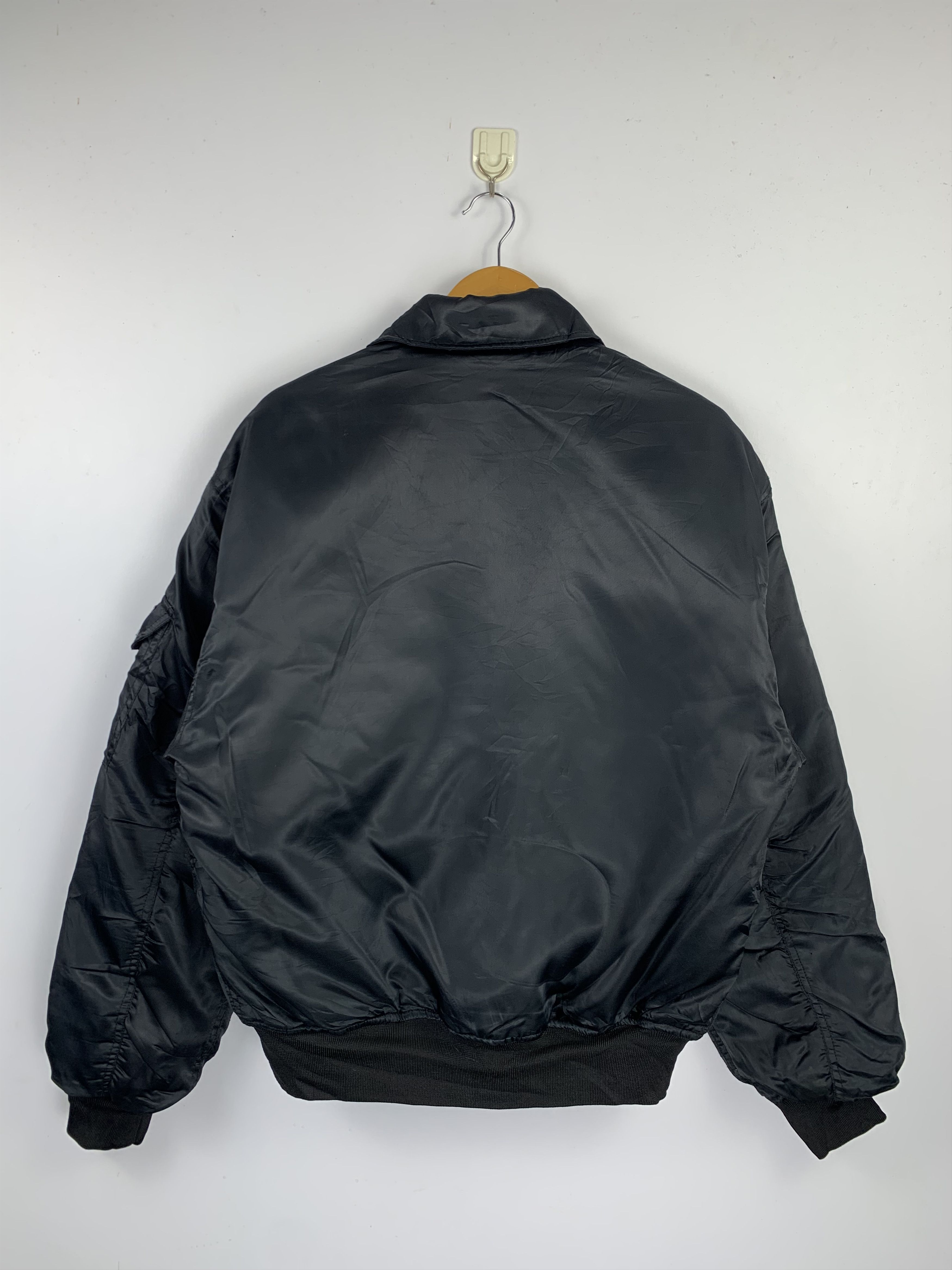 Vintage Vintage Eagle Pilot Bomber Jacket Trashed J1512 Size US XL / EU 56 / 4 - 3 Thumbnail