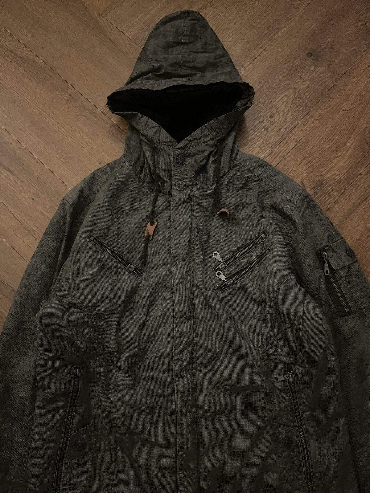 In The Attic 2000s IN THE ATTIC - apocalyptic jacket liked goa lgb styel Size US L / EU 52-54 / 3 - 5 Thumbnail