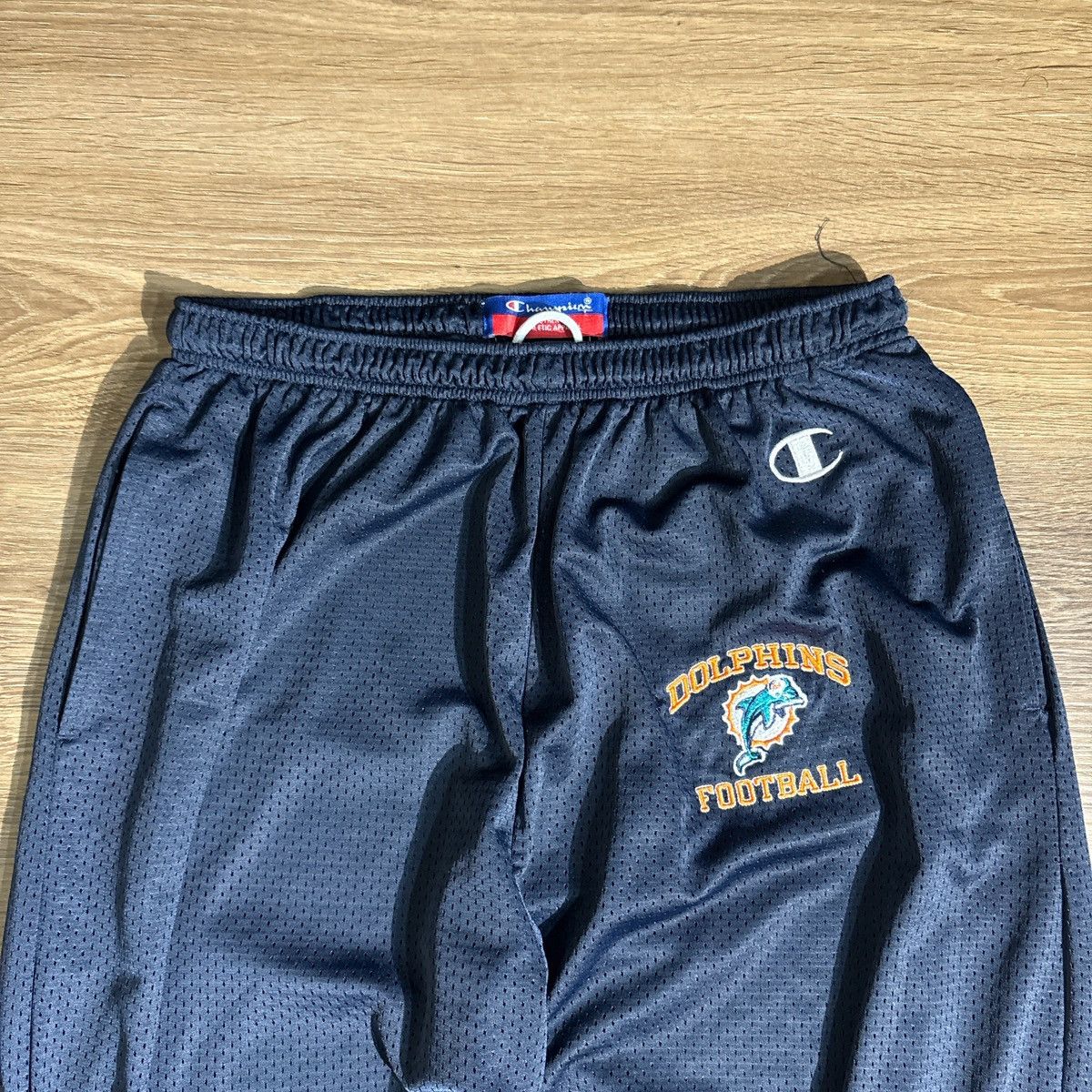 Champion Vintage Champion Miami Dolphins Mesh Sweatpants Size XL Size US 36 / EU 52 - 2 Thumbnail