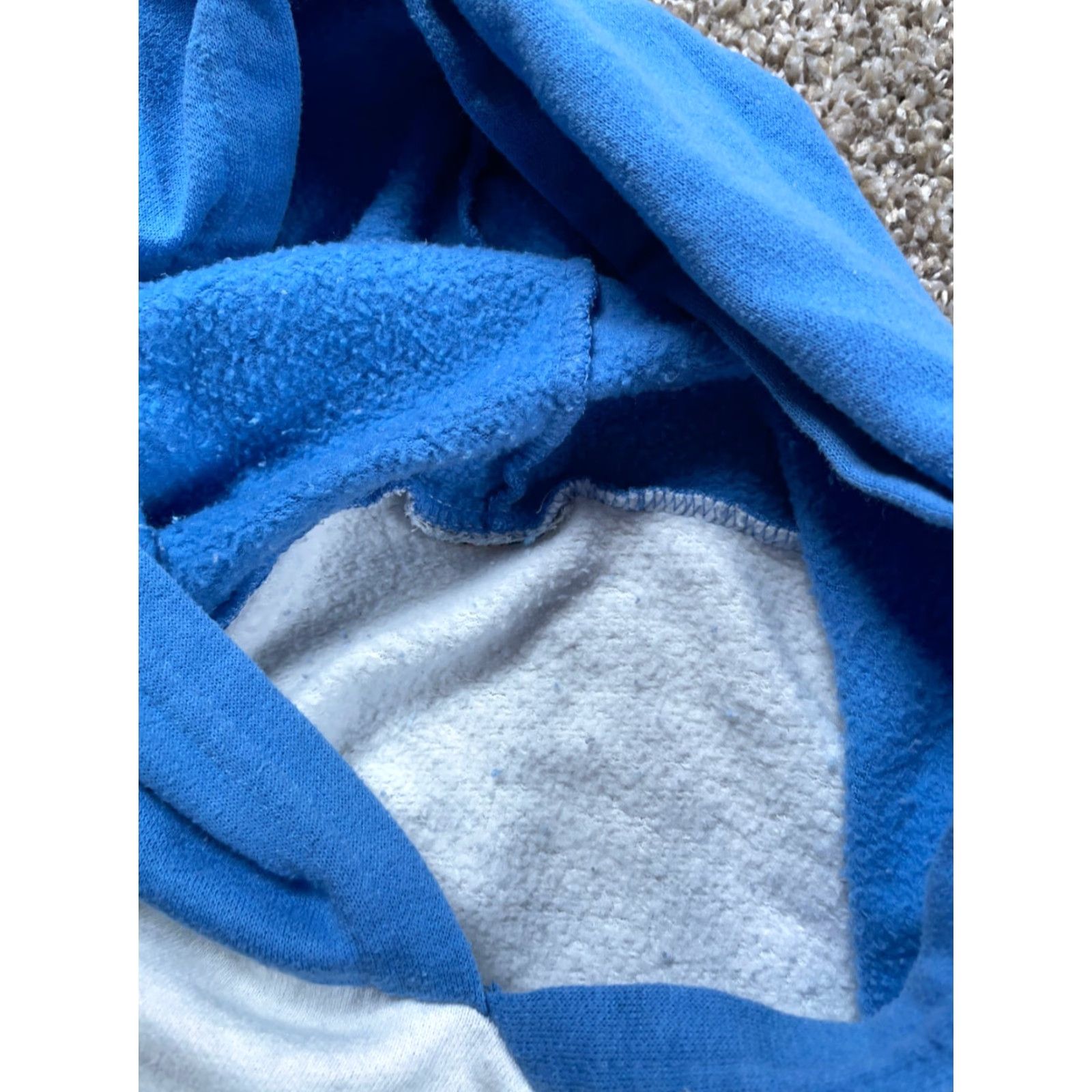Vintage Vintage VTG 90s Laguna International Equipment Hoodie Adult Large White Blue Sweatshirt Size US L / EU 52-54 / 3 - 4 Thumbnail
