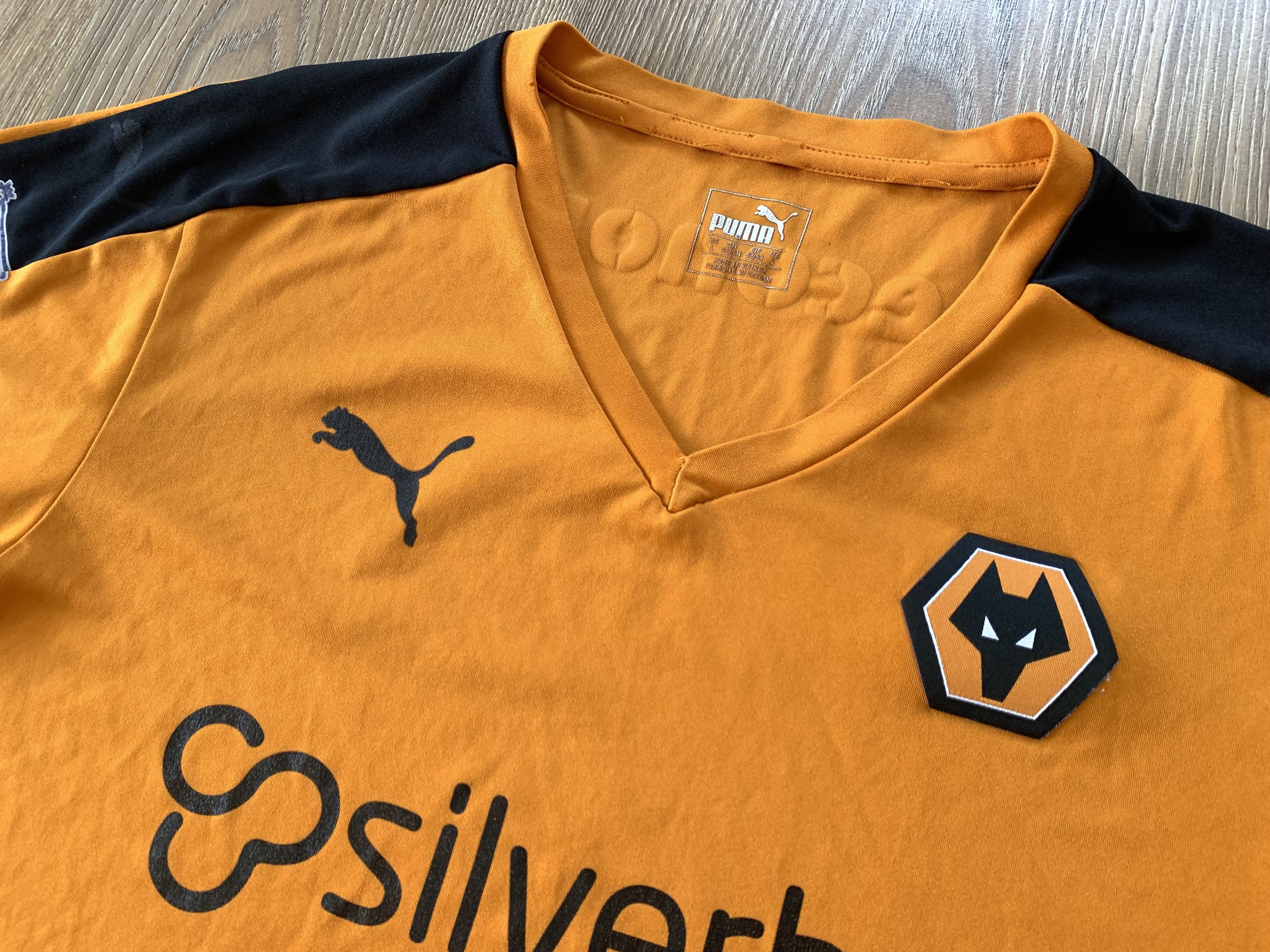 Puma Puma Wolves Home Shirt Barclays Premier League 2015-2016 Size US L / EU 52-54 / 3 - 5 Thumbnail