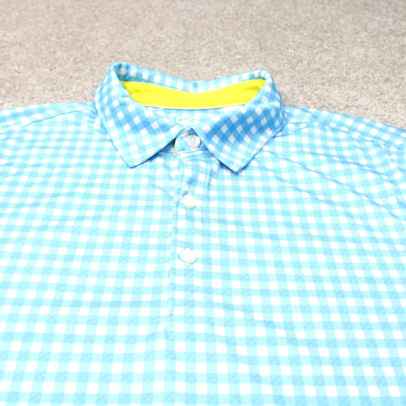 Cutter & Buck Cutter & Buck Polo Shirt Mens Large Blue CB DryTec Golf Short Sleeve Pullover Size US L / EU 52-54 / 3 - 4 Thumbnail