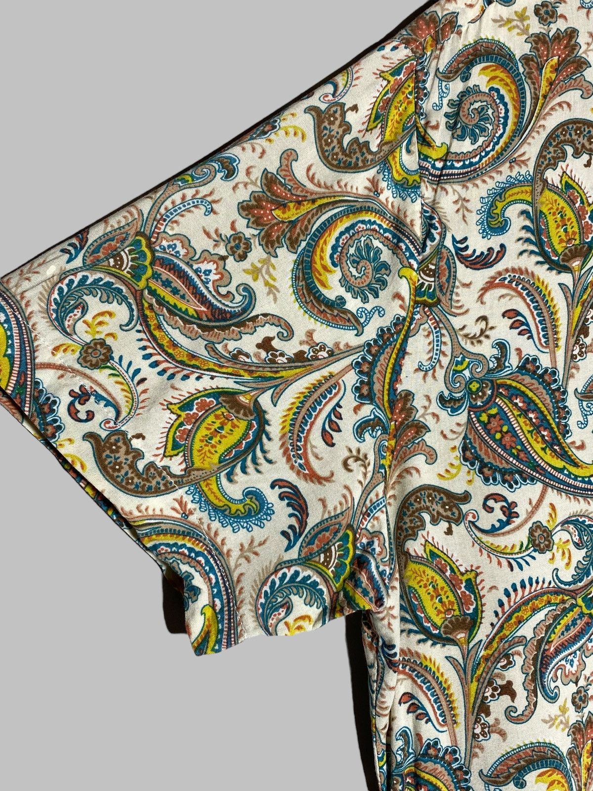 Etro Etro Milano Paisley Pattern All Over Print Button Up Shirt Size US XL / EU 56 / 4 - 5 Thumbnail