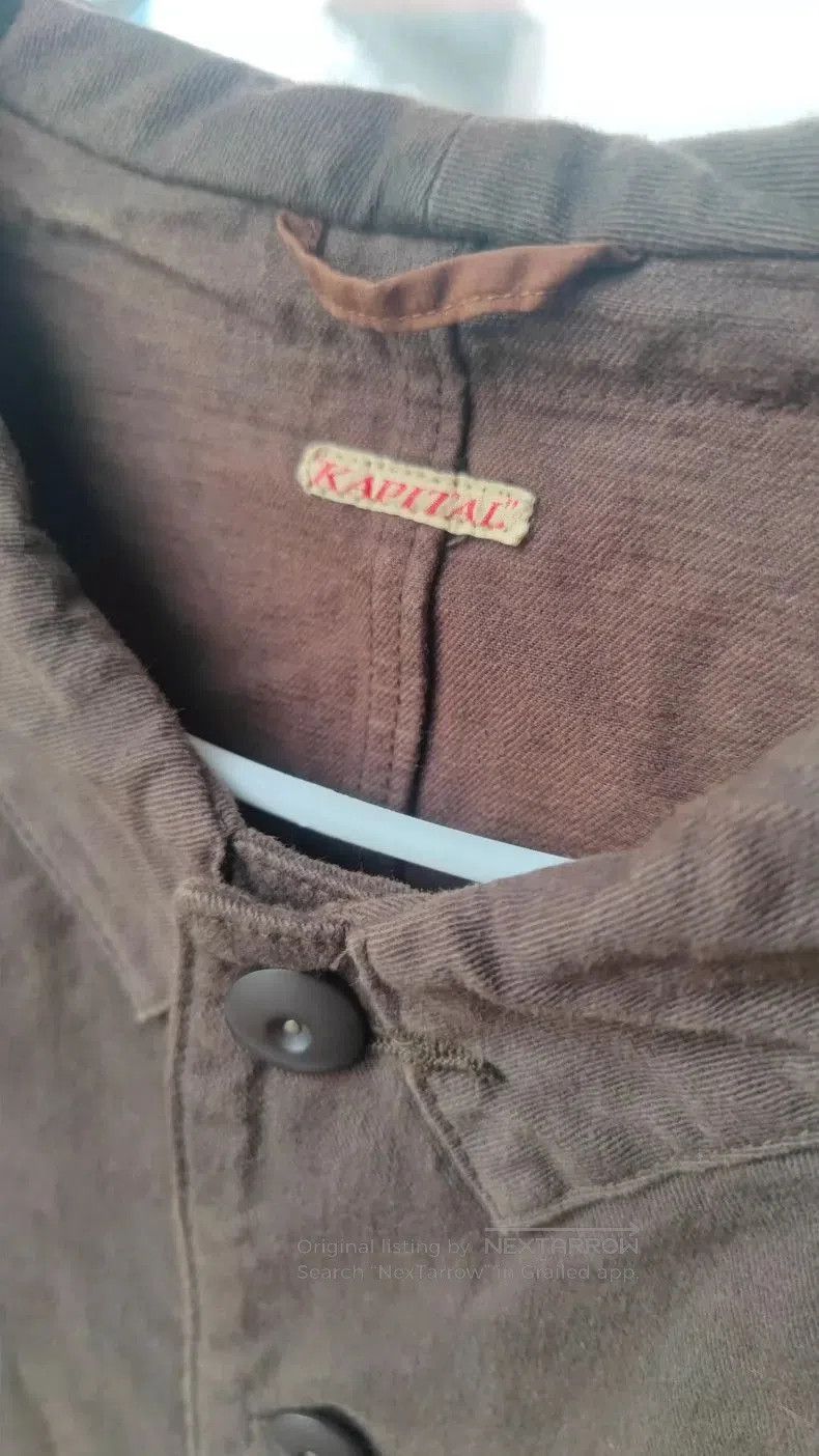 Kapital kapital natural mud dye jacket Size US M / EU 48-50 / 2 - 8 Thumbnail