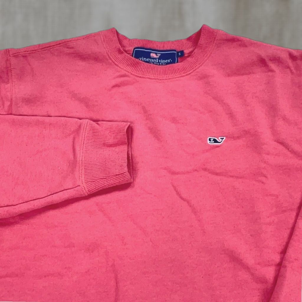 Vineyard Vines Vineyard Vines Sweatshirt Men Small Pink Crew Neck Pullover Size US S / EU 44-46 / 1 - 1 Thumbnail