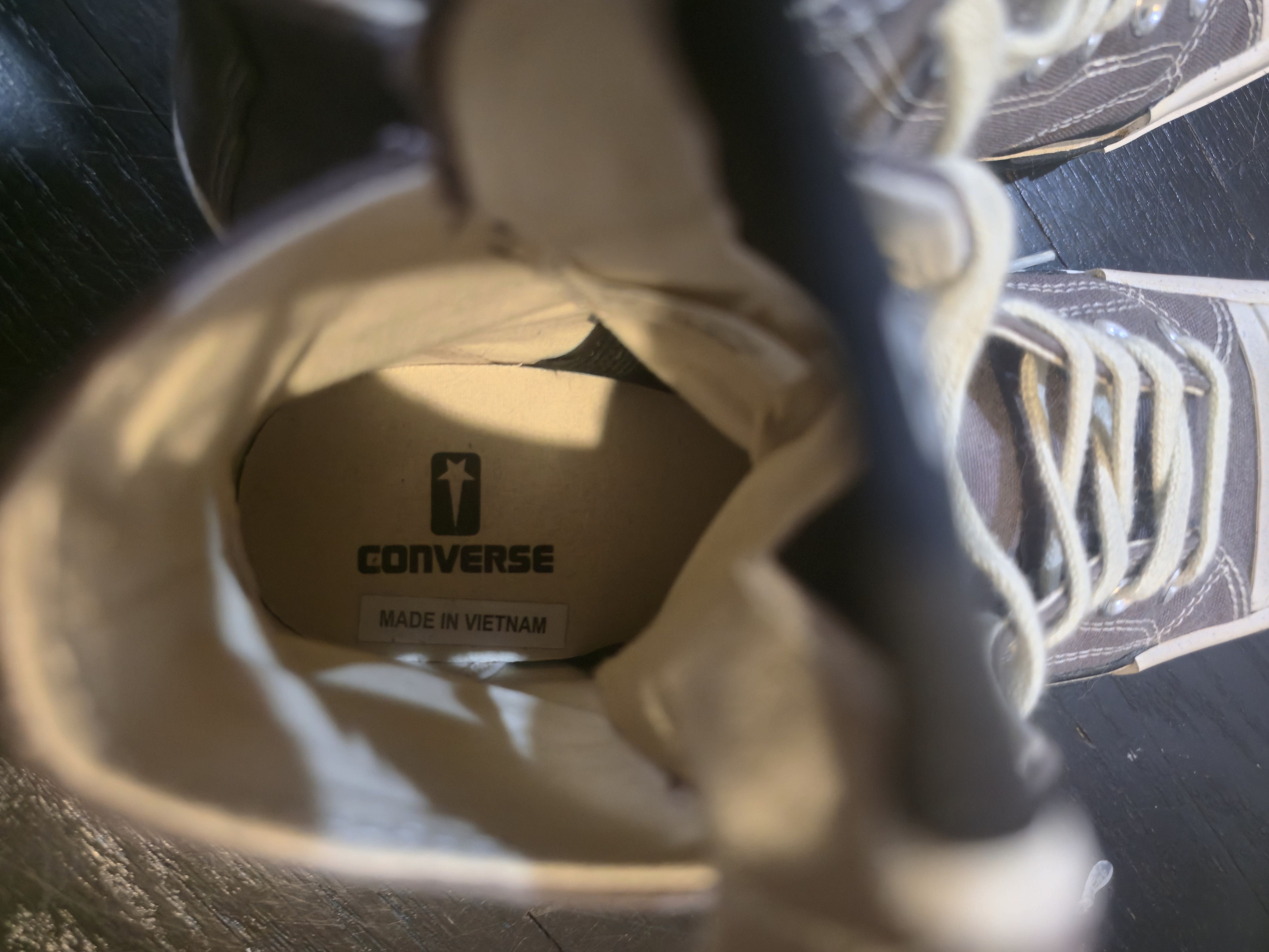 Converse × Rick Owens Drkshdw Rick Owens Converse TURBODRK Laceless Chuck 70 Size US 9.5 / EU 42-43 - 6 Thumbnail