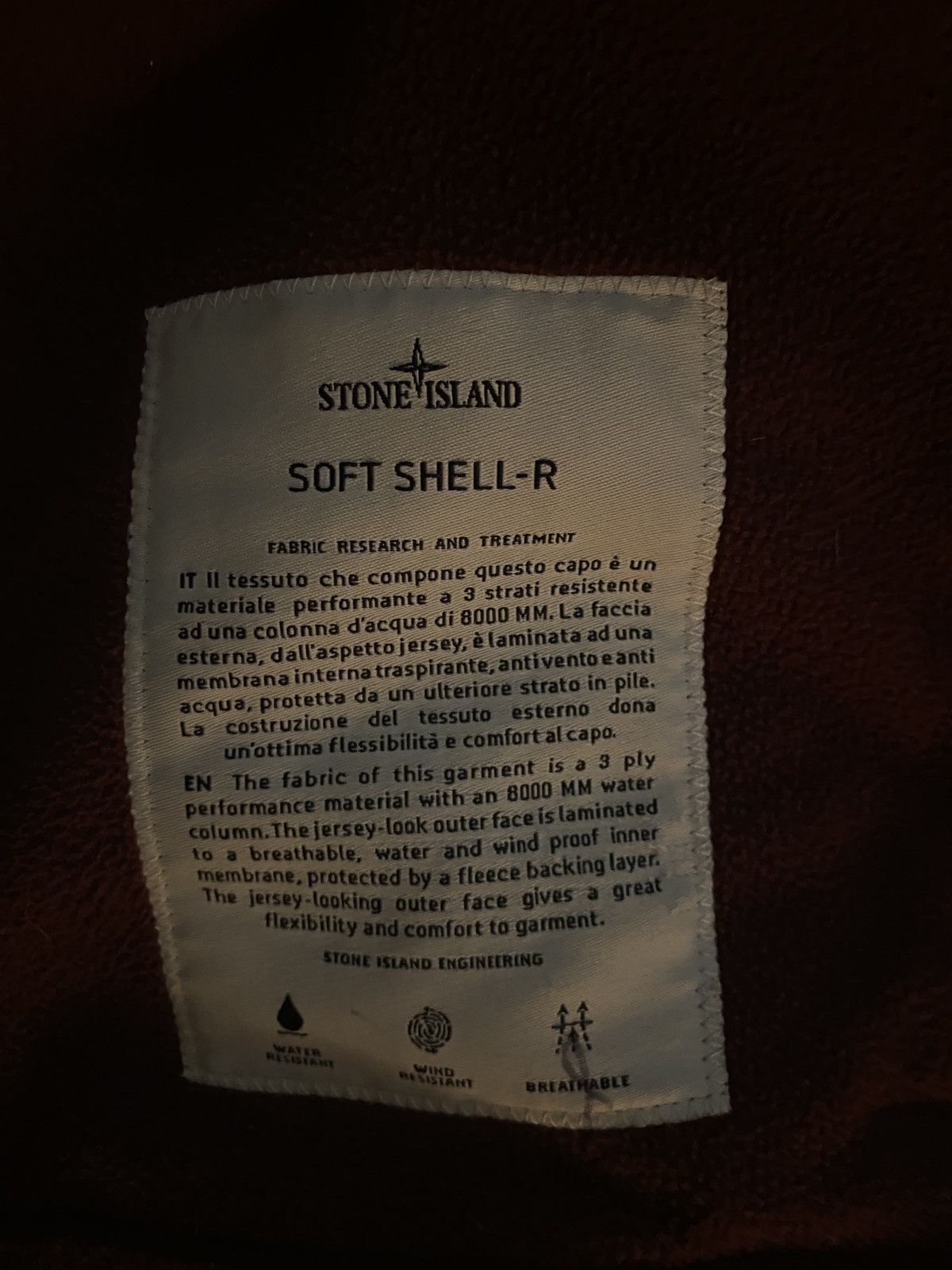 Stone Island STONE ISLAND SOFT SHELL-R Size US M / EU 48-50 / 2 - 3 Thumbnail