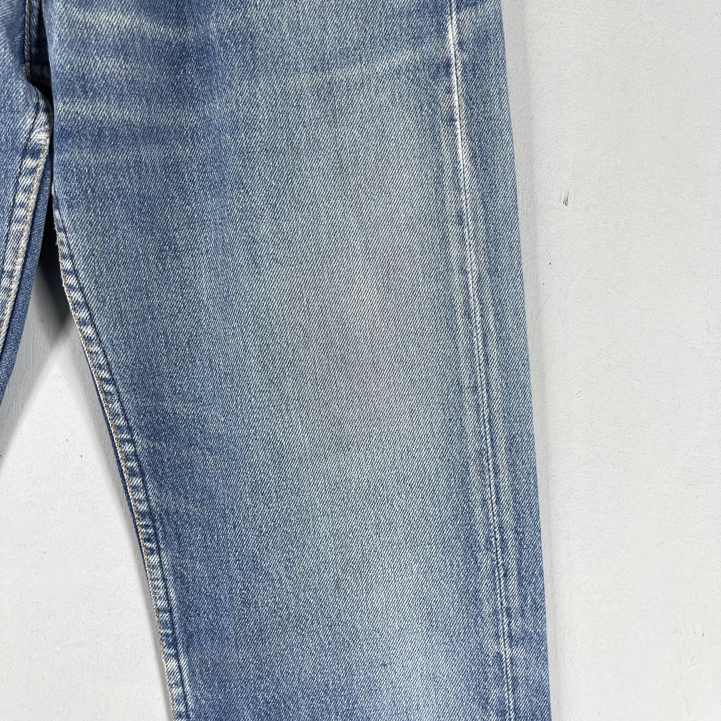 Levi's × Vintage Size 28 Vintage 80s Levis 501 Distressed Medium Wash Jeans Size US 28 / EU 44 - 4 Thumbnail