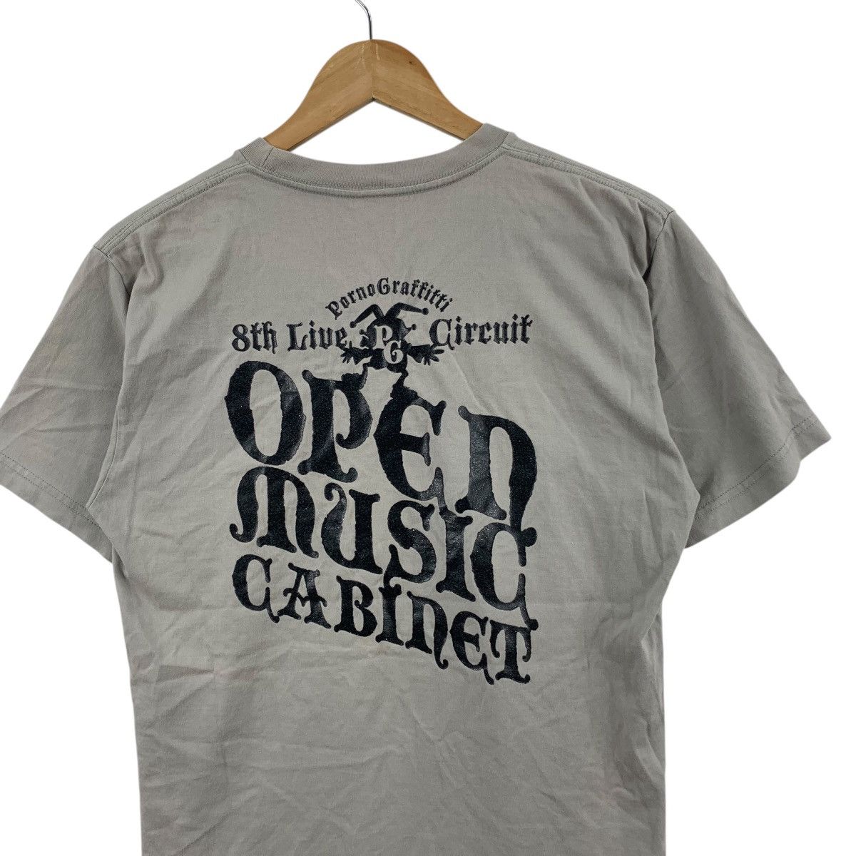 Band Tees PORNO GRAFFITTI JAPAN Band Open Music Cabinet Tee Shirt Top Size US M / EU 48-50 / 2 - 7 Thumbnail