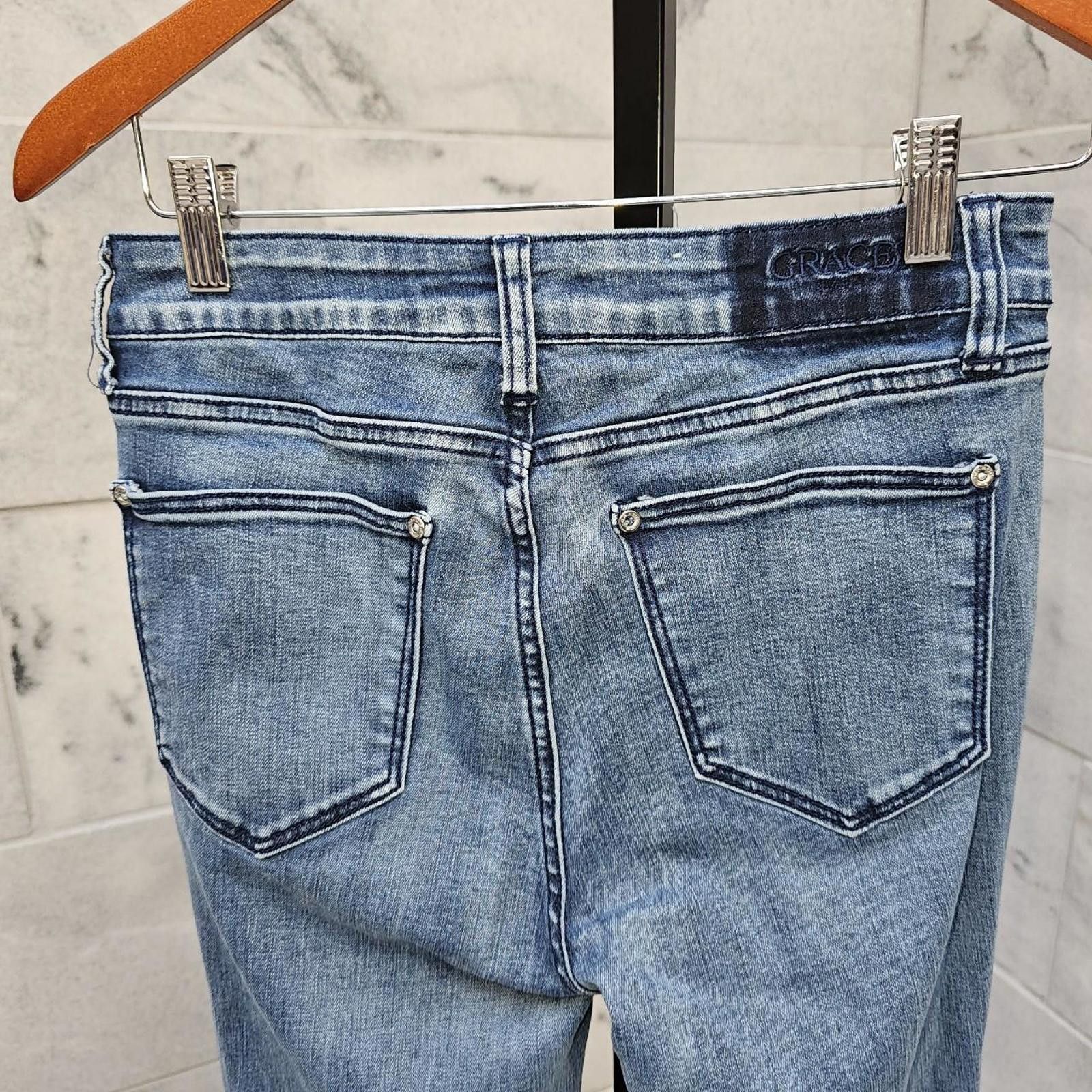 Other Women's Grace Blue Jeans Size 30" / US 8 / IT 44 - 5 Thumbnail
