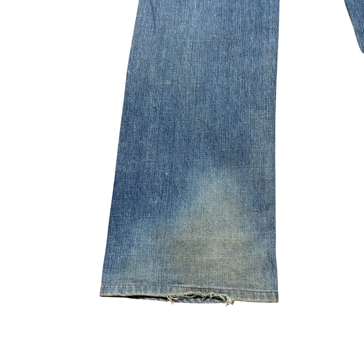 Levi's Vintage Levis 503 Distressed Denim Selvedge Jeans Size US 29 - 14 Thumbnail