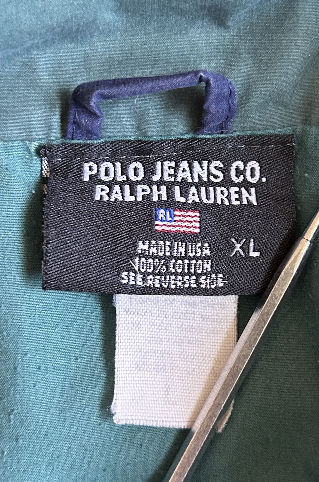 Polo Ralph Lauren × Vintage Vintage 90s Polo Jeans Co Ralph Lauren Hooded Jacket Size XL Size US XL / EU 56 / 4 - 3 Thumbnail