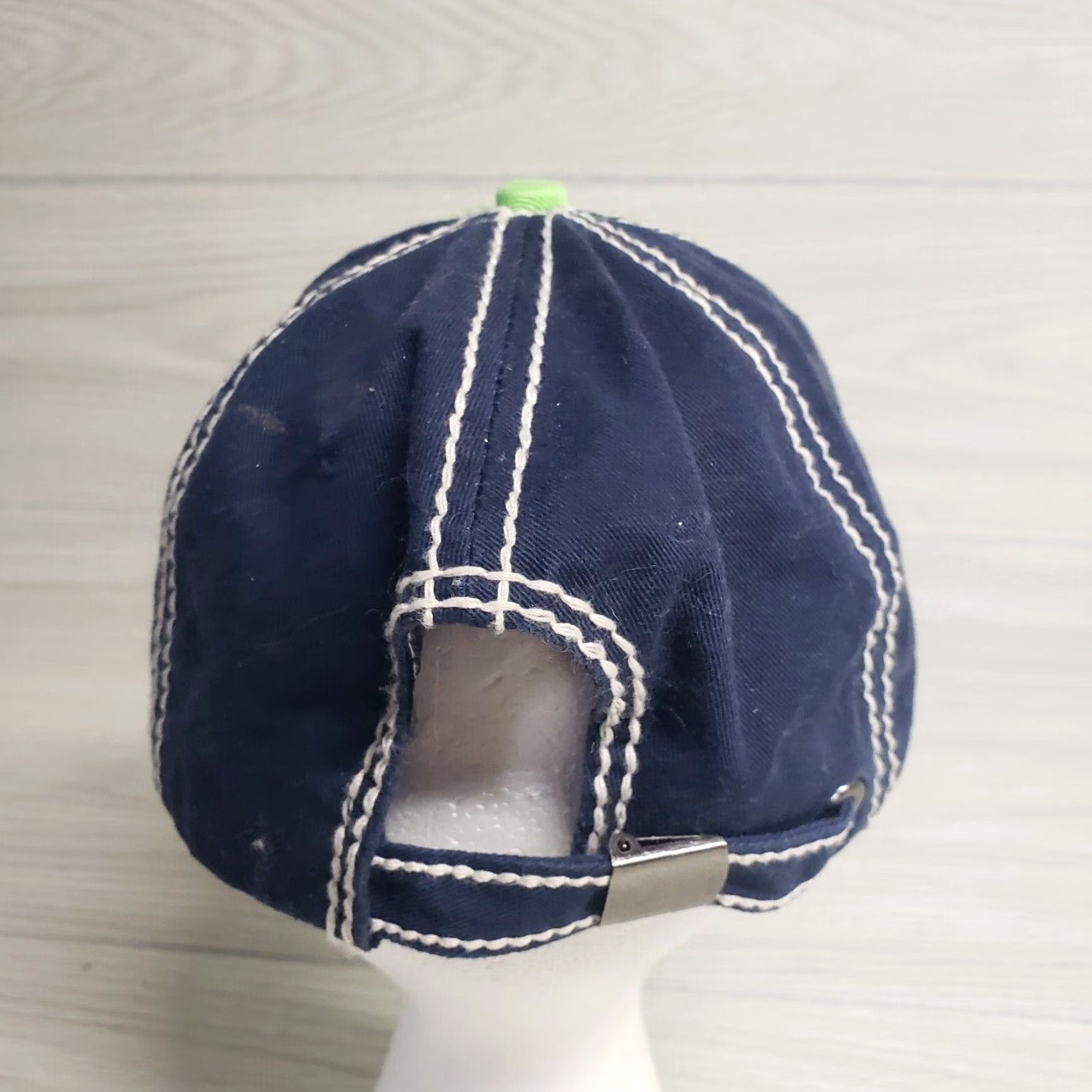 Vintage VINTAGE Unbranded Hat Baseball Cap One Size Green Caribbean Style Adult Unisex Palm Tree Adjustable Cap Hat Size ONE SIZE - 4 Thumbnail