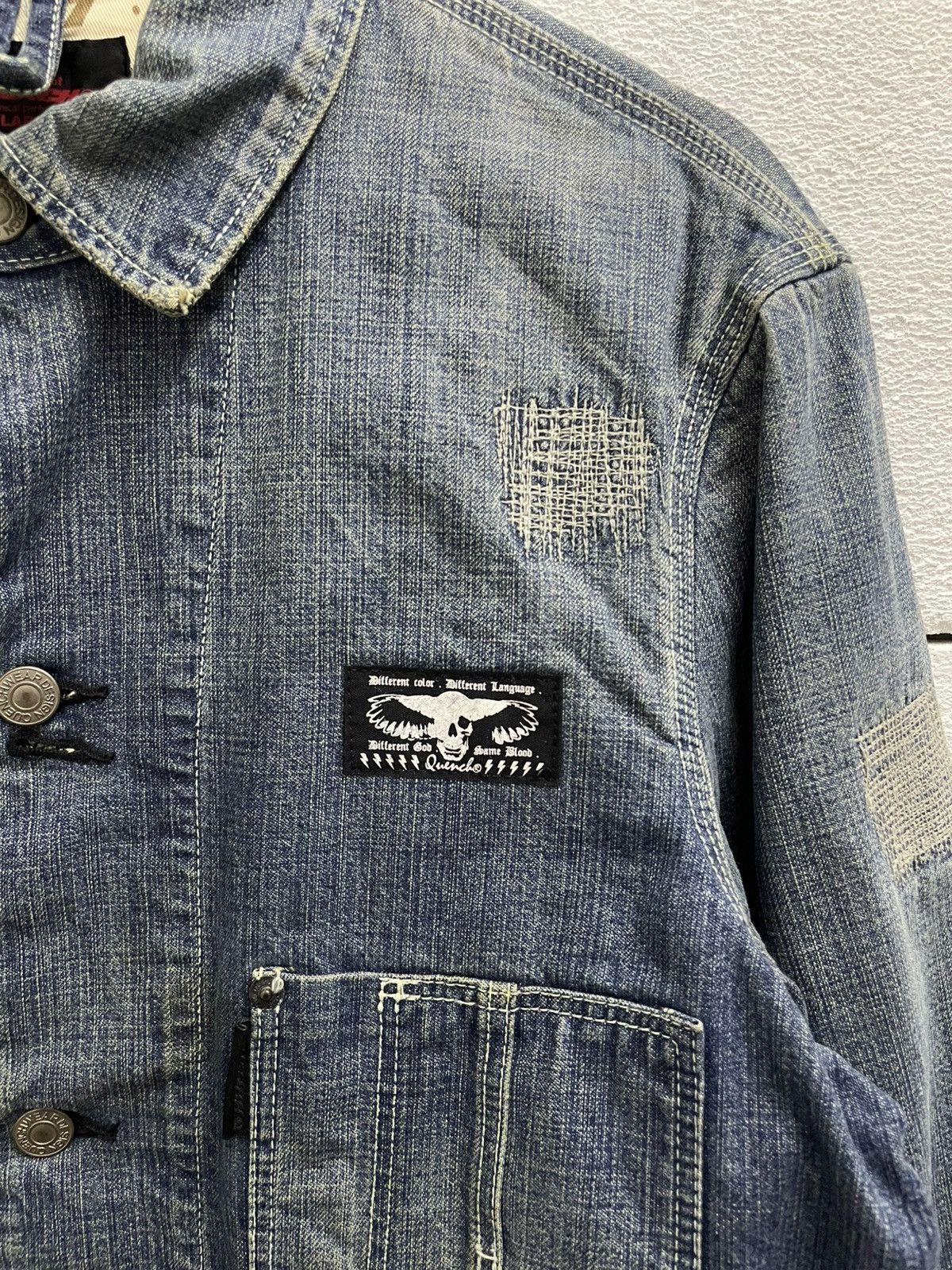 Vintage Vintage Workwear Quench Tokya Japan Chore Jackets Size US L / EU 52-54 / 3 - 9 Thumbnail