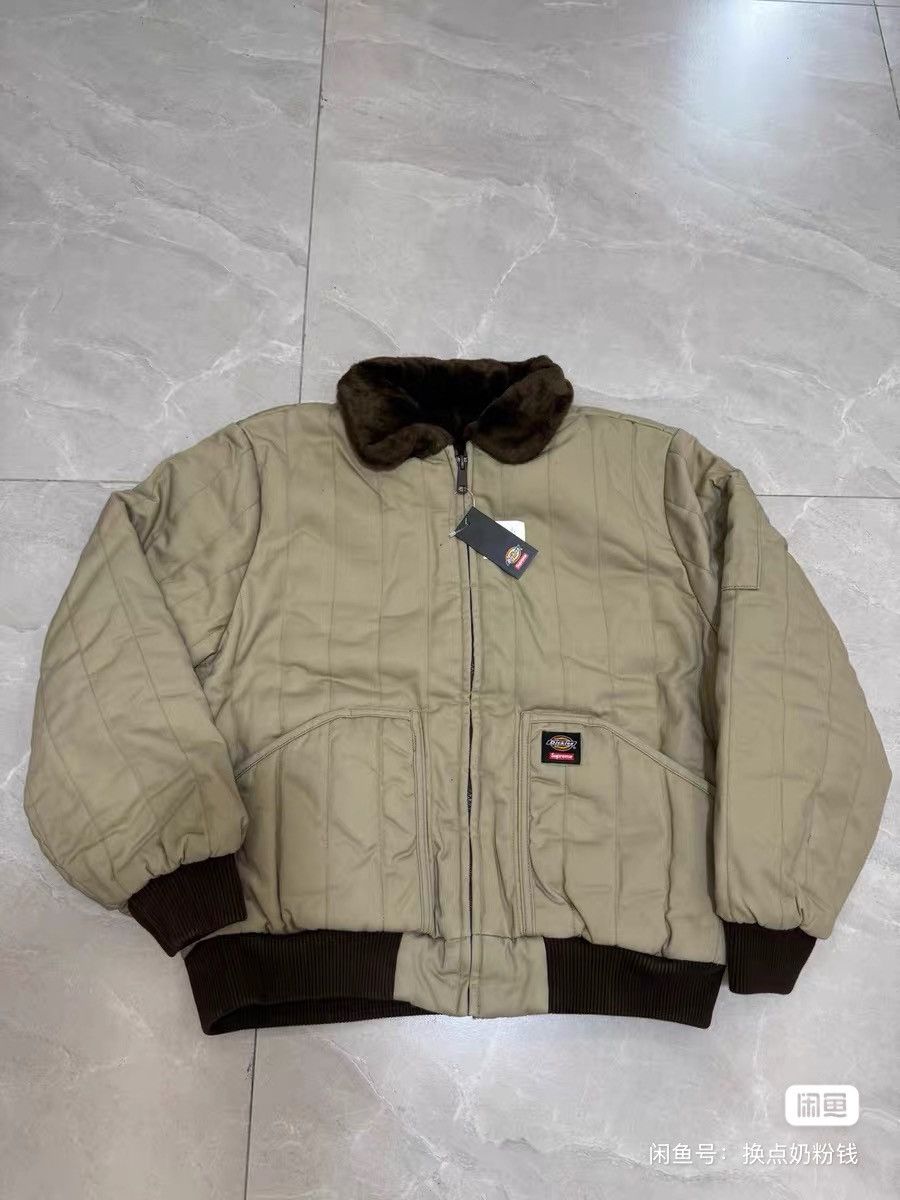 Supreme Supreme x Dickies Reversible Quilted Faux Fur Work Jacket Size US M / EU 48-50 / 2 - 1 Thumbnail