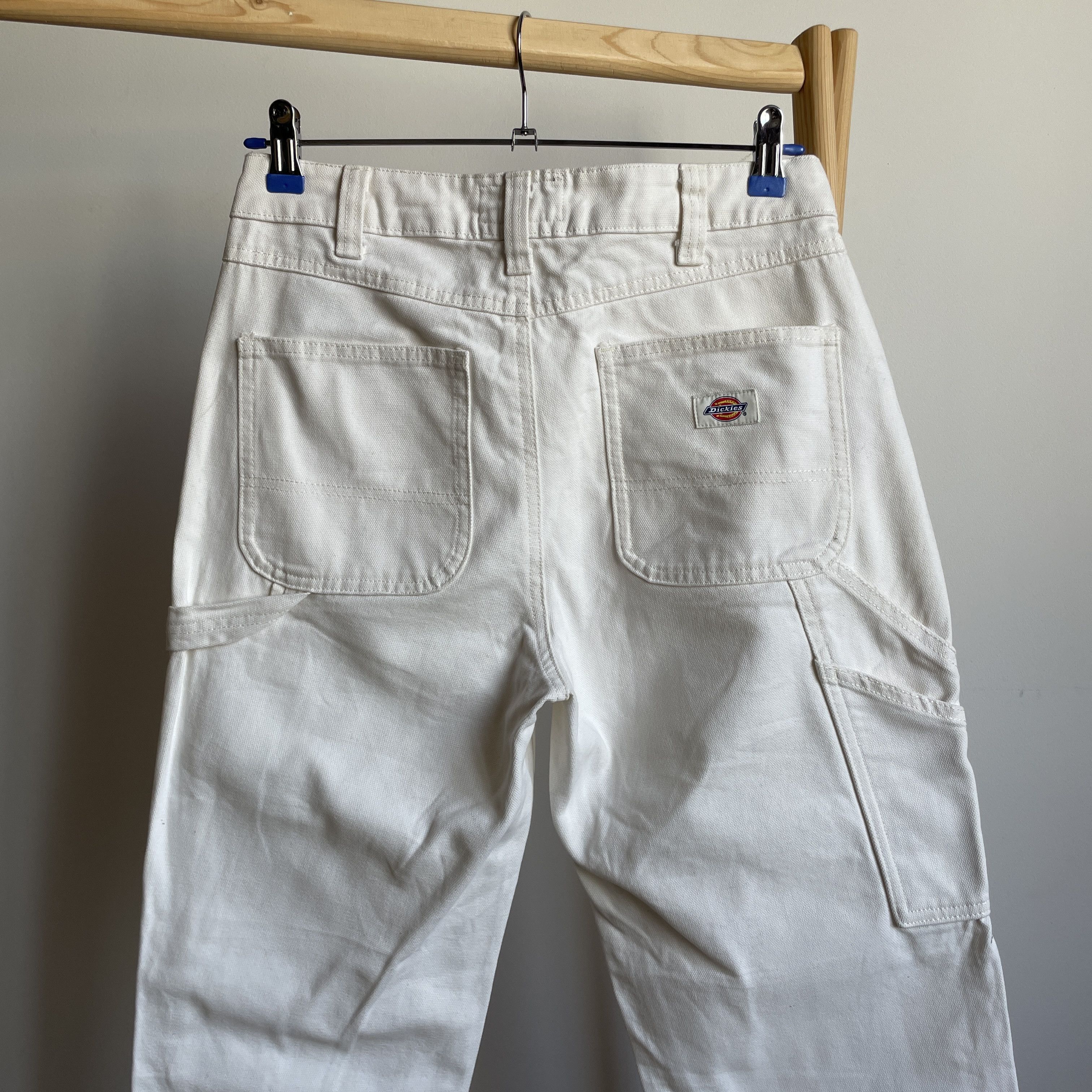 Dickies Dickies Canvas White Carpenter Work Pants Size 28 Size US 28 / EU 44 - 4 Thumbnail