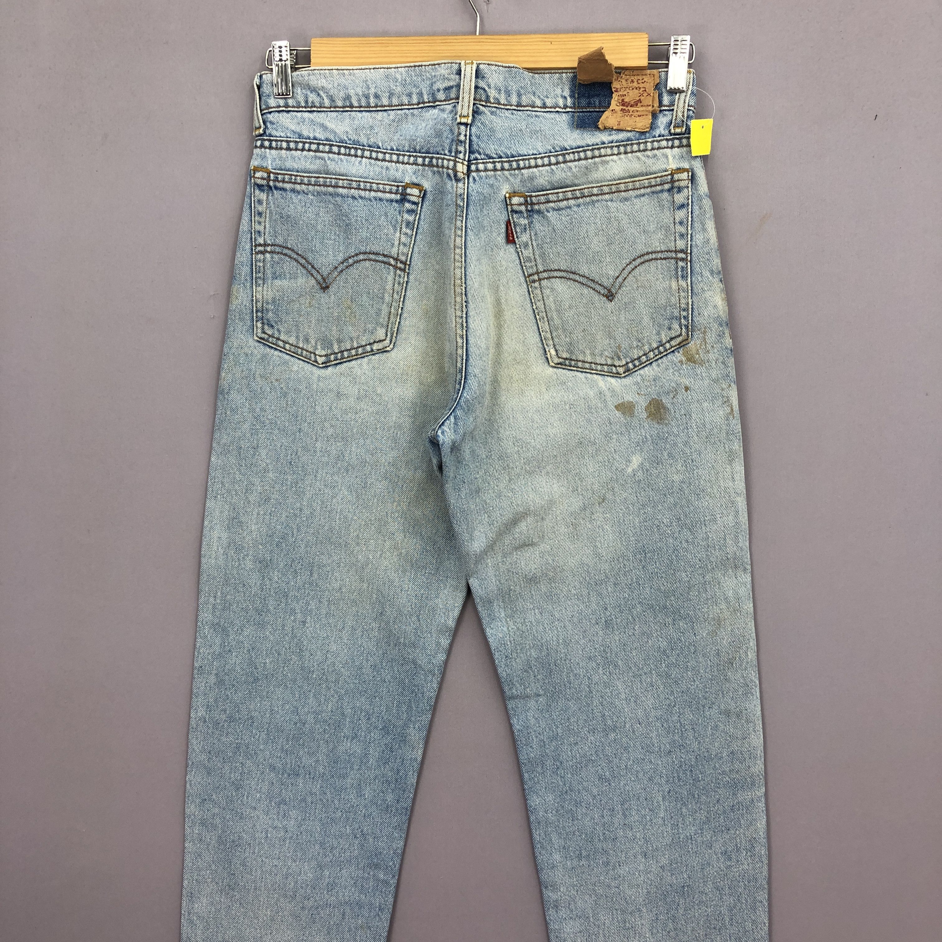 Levi's Vintage Levis Sun Faded Light Wash Jeans Denim BS45674 Size US 30 / EU 46 - 3 Thumbnail