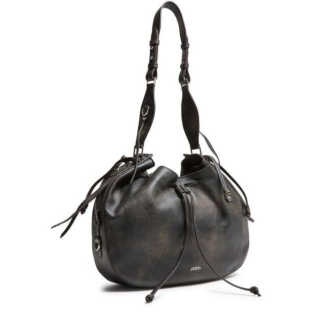 Isabel Marant Isabel Marant Bolton Hobo Vintage Brown Grained Leather Shou Size ONE SIZE - 2 Thumbnail