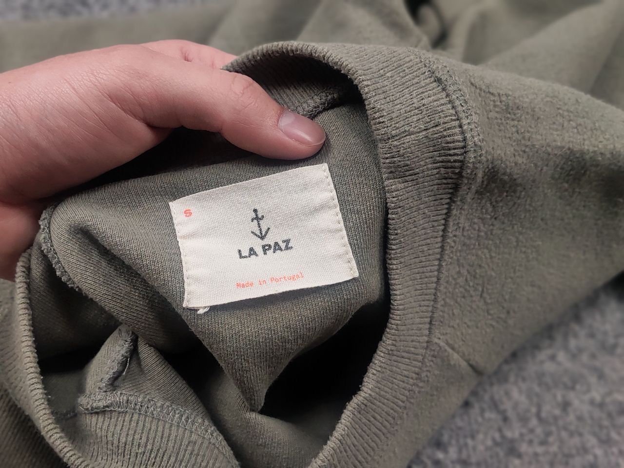 La Paz La Paz Design minimalist Jumper Cotton Crewneck Sweatshirt Size US S / EU 44-46 / 1 - 9 Thumbnail