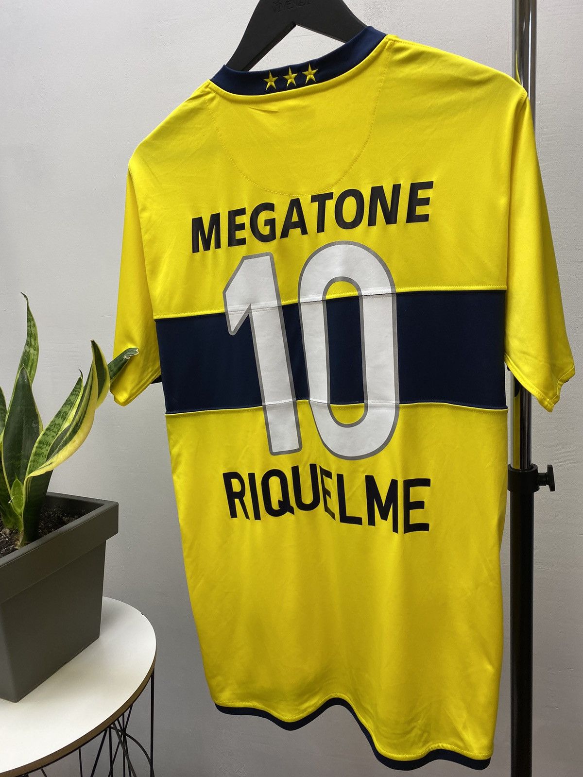 Japanese Brand Boca Juniors 2008 #10 Riquelme Argentina Nike Soccer Jersey Size US M / EU 48-50 / 2 - 15 Thumbnail