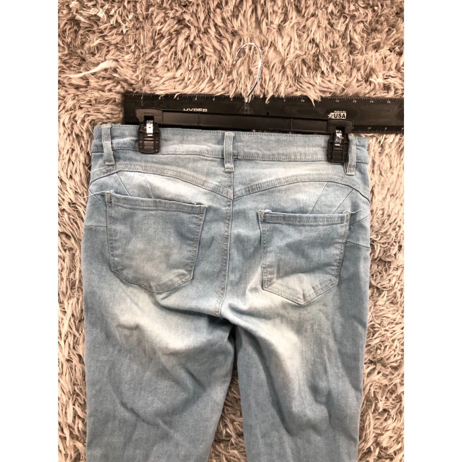 Vintage D.Jeans Skinny Jeans Womens Medium Wash Blue Size 8 Size 30" / US 8 / IT 44 - 6 Thumbnail
