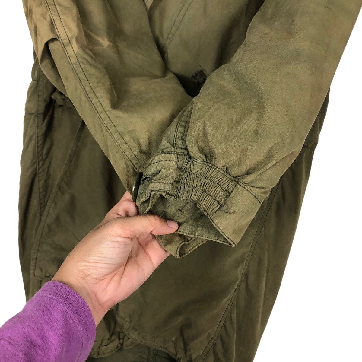 Avirex 🔥Vintage Parka Jacket Avirex USA Mink Fur Hoodie Bondage Size US S / EU 44-46 / 1 - 14 Thumbnail