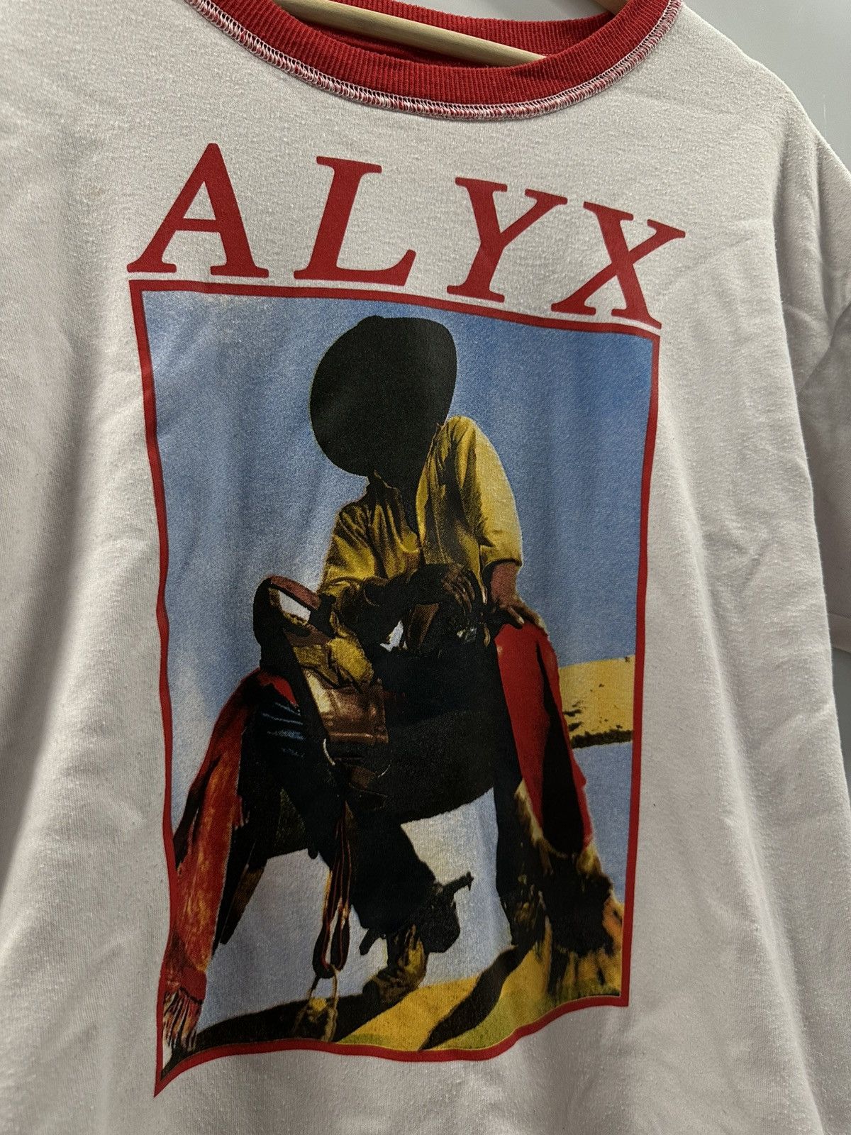 Alyx Alyx Reversable Cowboy Western tee White / Red Size US XL / EU 56 / 4 - 2 Thumbnail