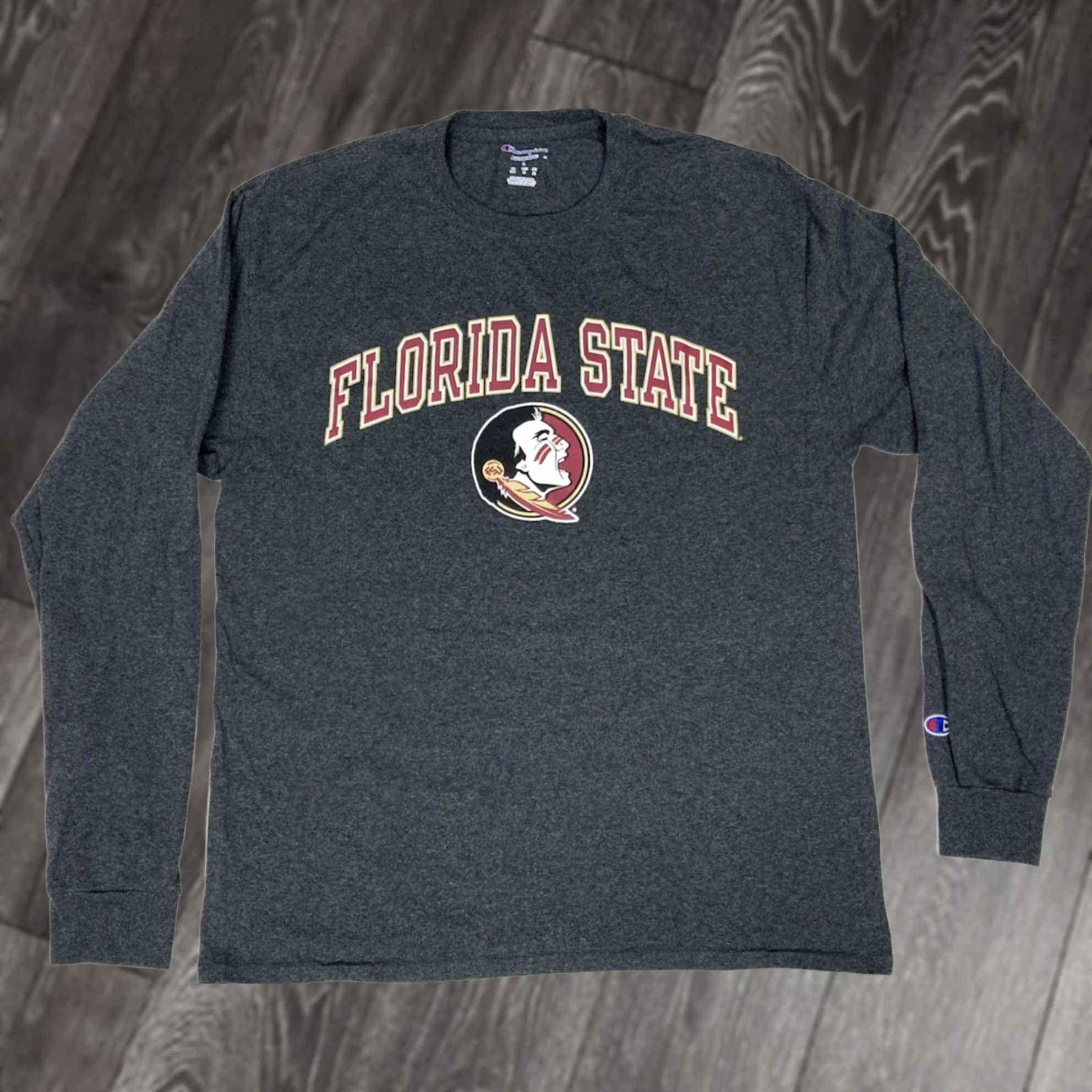 Champion Champion Florida State Seminoles Graphic T-shirt Men Large Gray Size US L / EU 52-54 / 3 - 1 Thumbnail