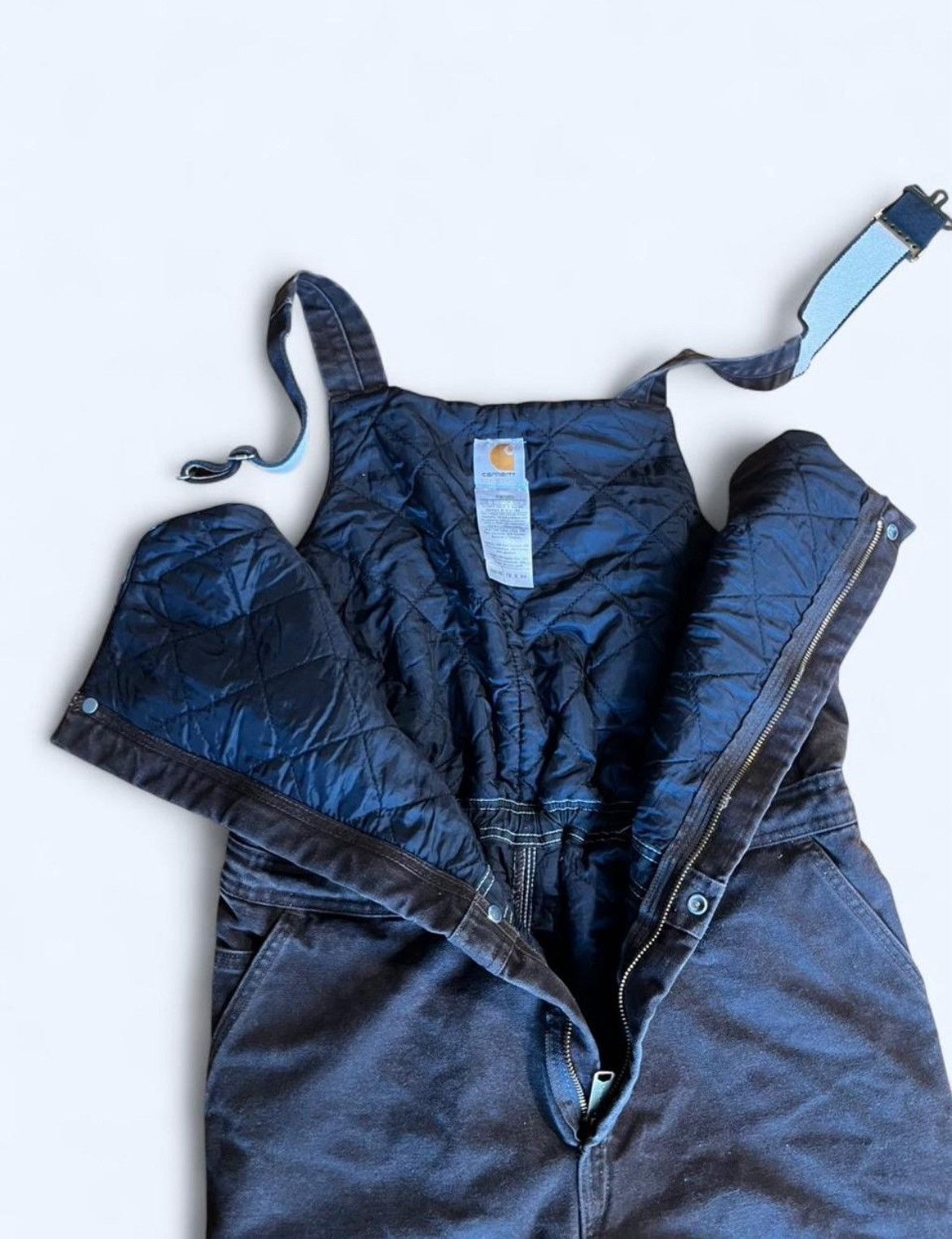 Carhartt Women’s WR027 Quilt Double Knee Bib Overalls 12x34