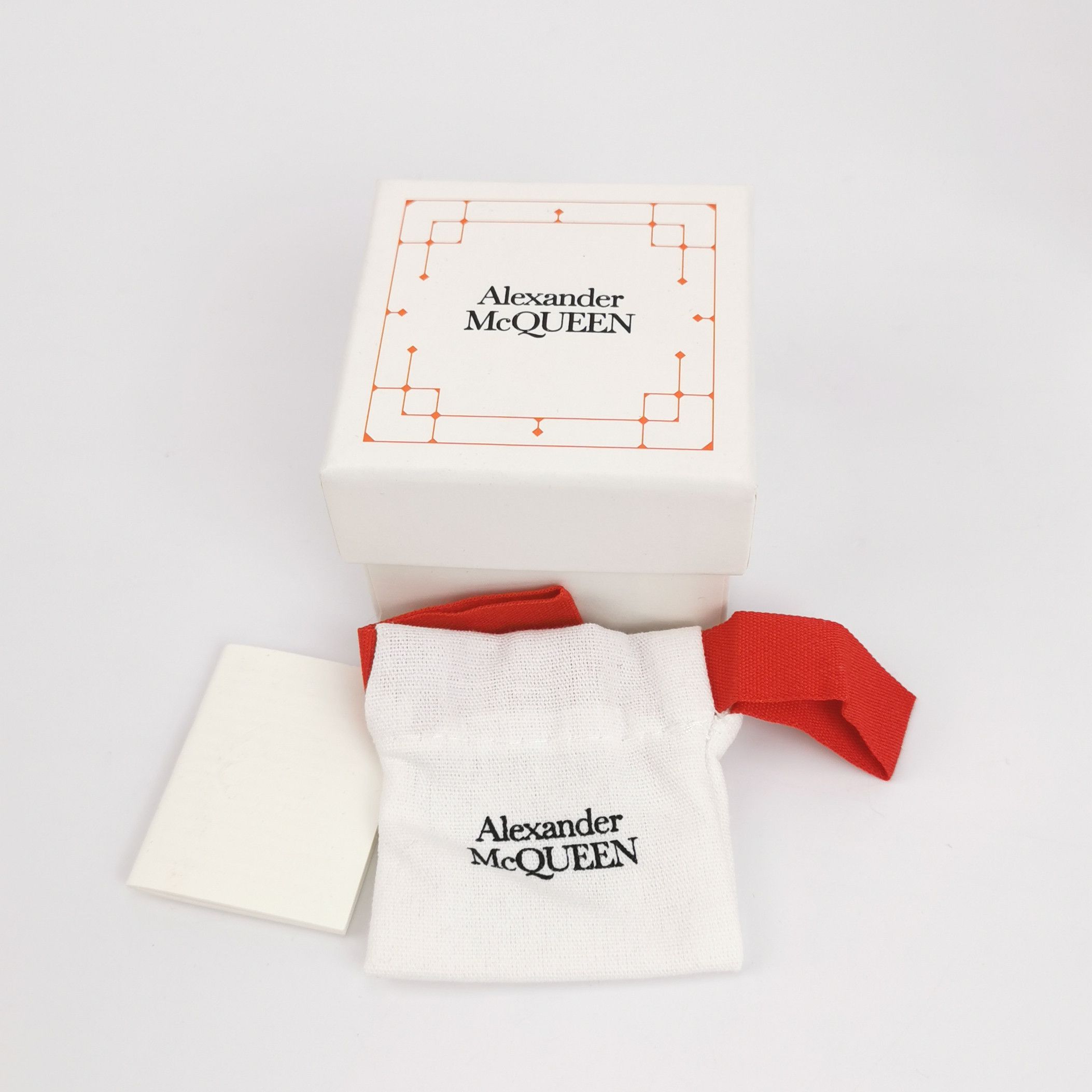 Alexander McQueen Alexander McQueen Logo Ring Size 17 -z2505 Size ONE SIZE - 6 Thumbnail