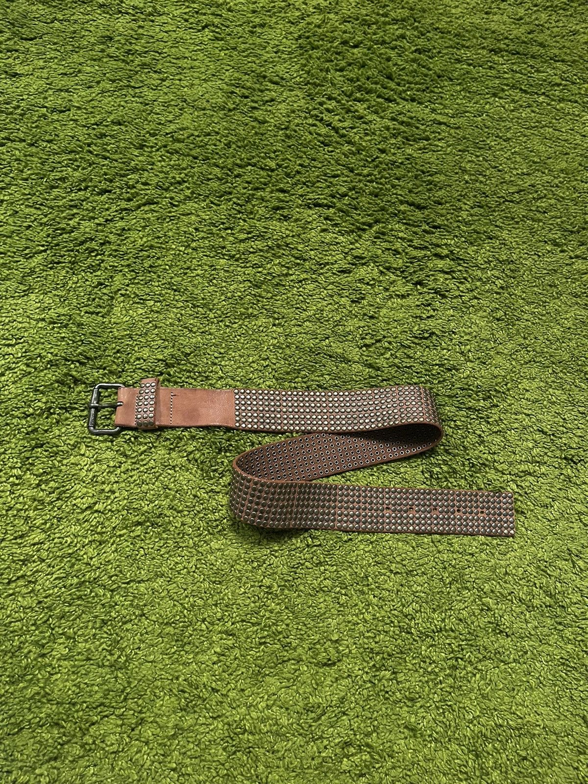 Cowboy Equipment × Genuine Leather × Hollywood Trading Company HTC Hollywood Trading Company real leather belt Size 30 - 1 Thumbnail