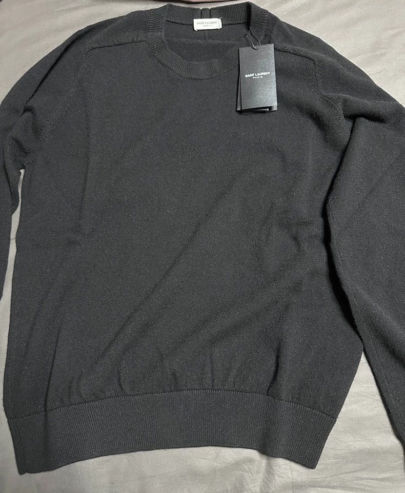Saint Laurent Paris Saint Laurent Paris black sweater Size US XXL / EU 58 / 5 - 1 Thumbnail