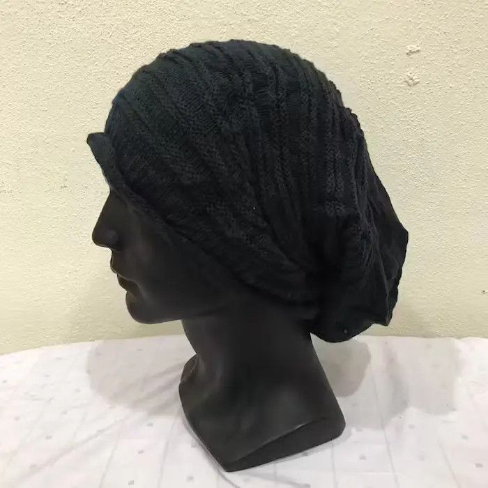 Japanese Brand Japanese Brand Plain Knit Beanie Hat Size ONE SIZE - 2 Thumbnail