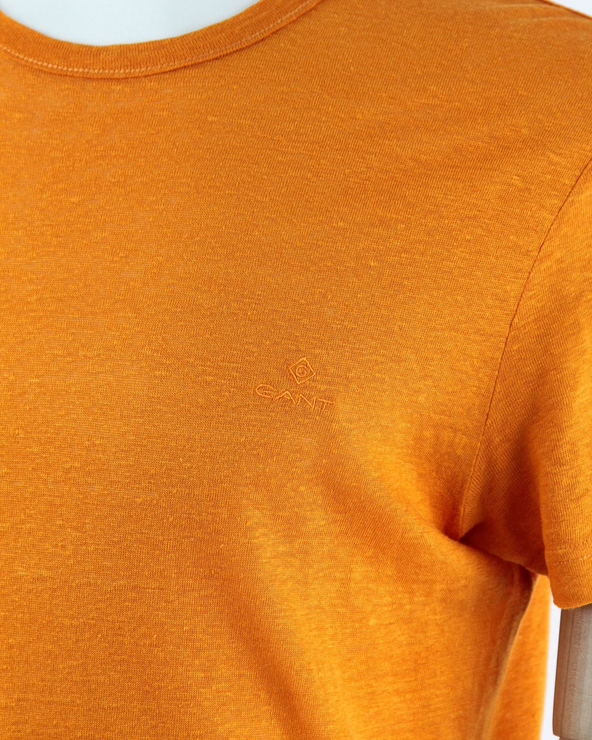 Gant GANT Linen orange T-shirt Size US M / EU 48-50 / 2 - 5 Thumbnail