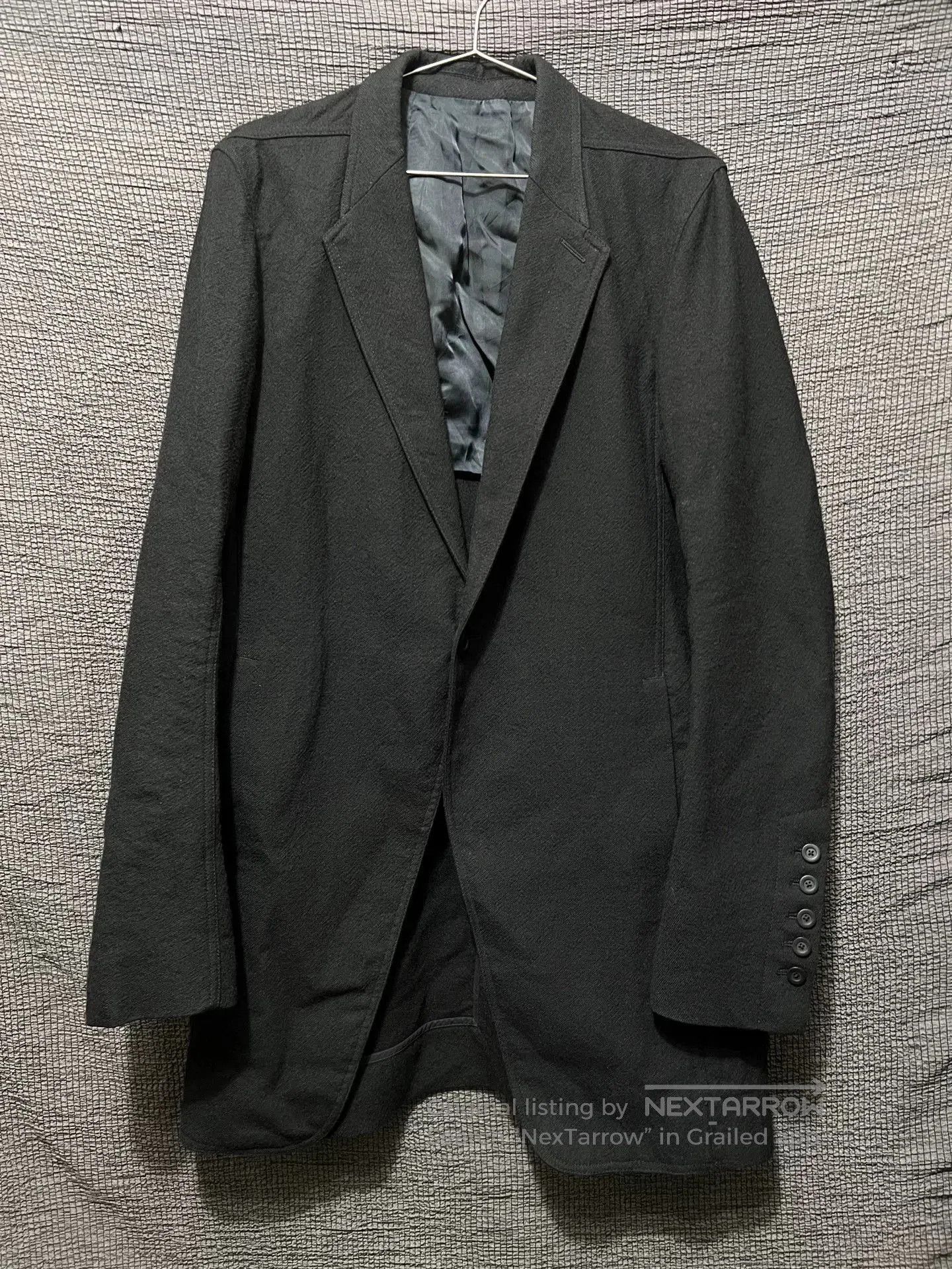 Rick Owens rick owens classic wool blazer jacket. Size US L / EU 52-54 / 3 - 1 Thumbnail