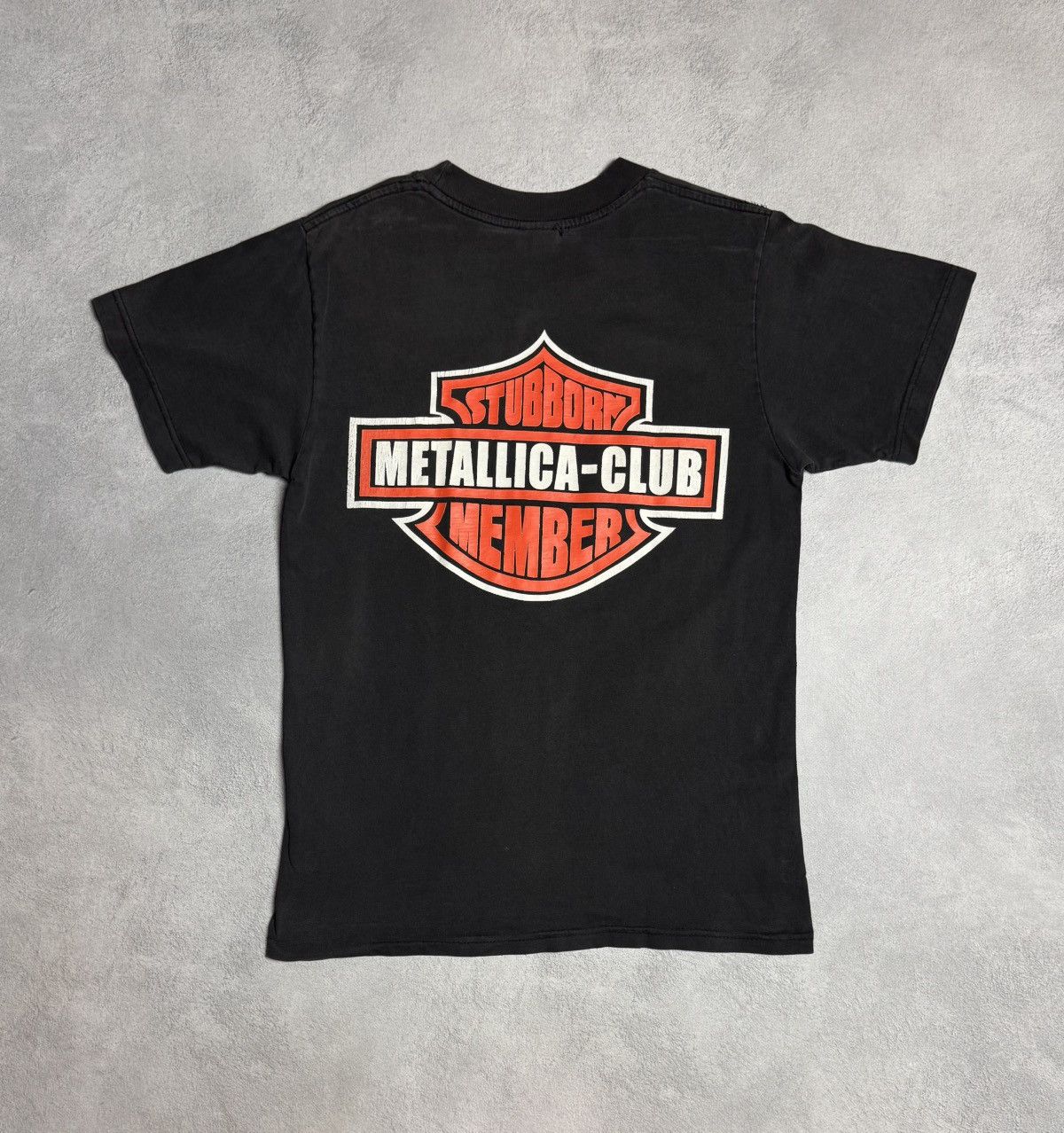Metallica Metallica 1998 In Club Stubborn Member T-Shirt Harley Style Size US S / EU 44-46 / 1 - 2 Thumbnail