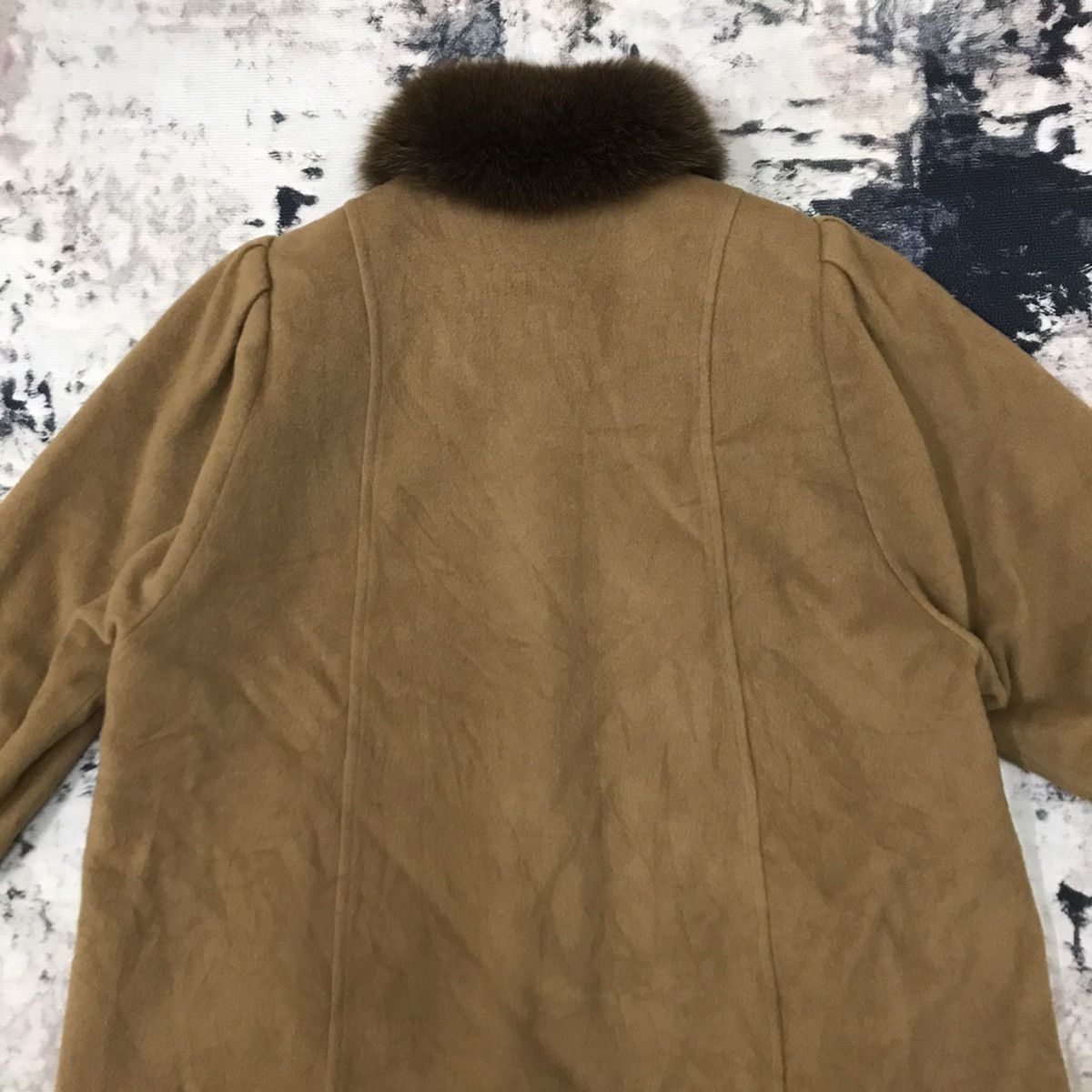 Nina Ricci Nina Ricci Paris Fur Wool Long Coat Jacket Size L / US 10 / IT 46 - 8 Thumbnail