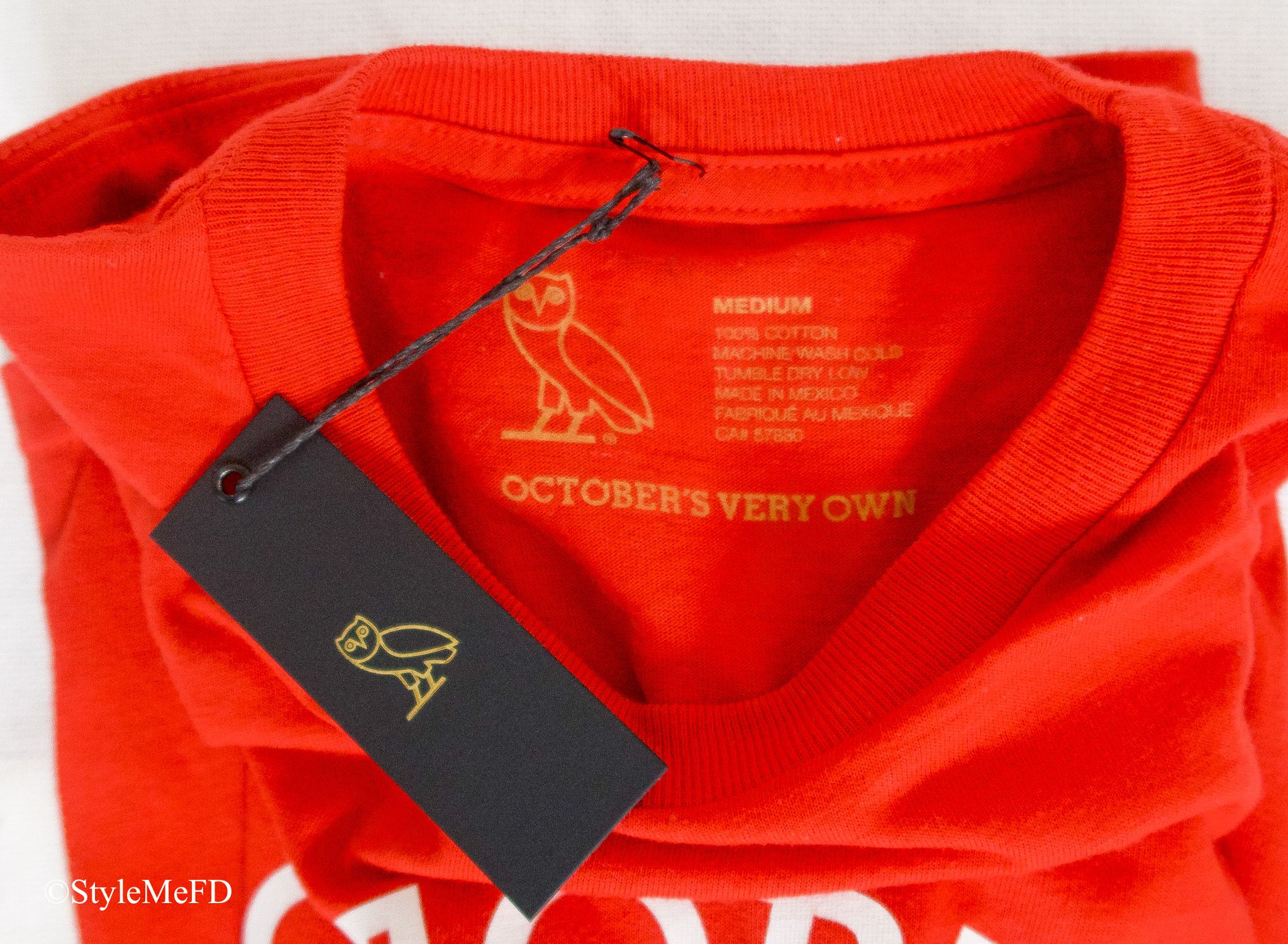 October's Very Own Men's OVO Red "October's Very Own 2008" T-Shirt Size US M / EU 48-50 / 2 - 6 Thumbnail