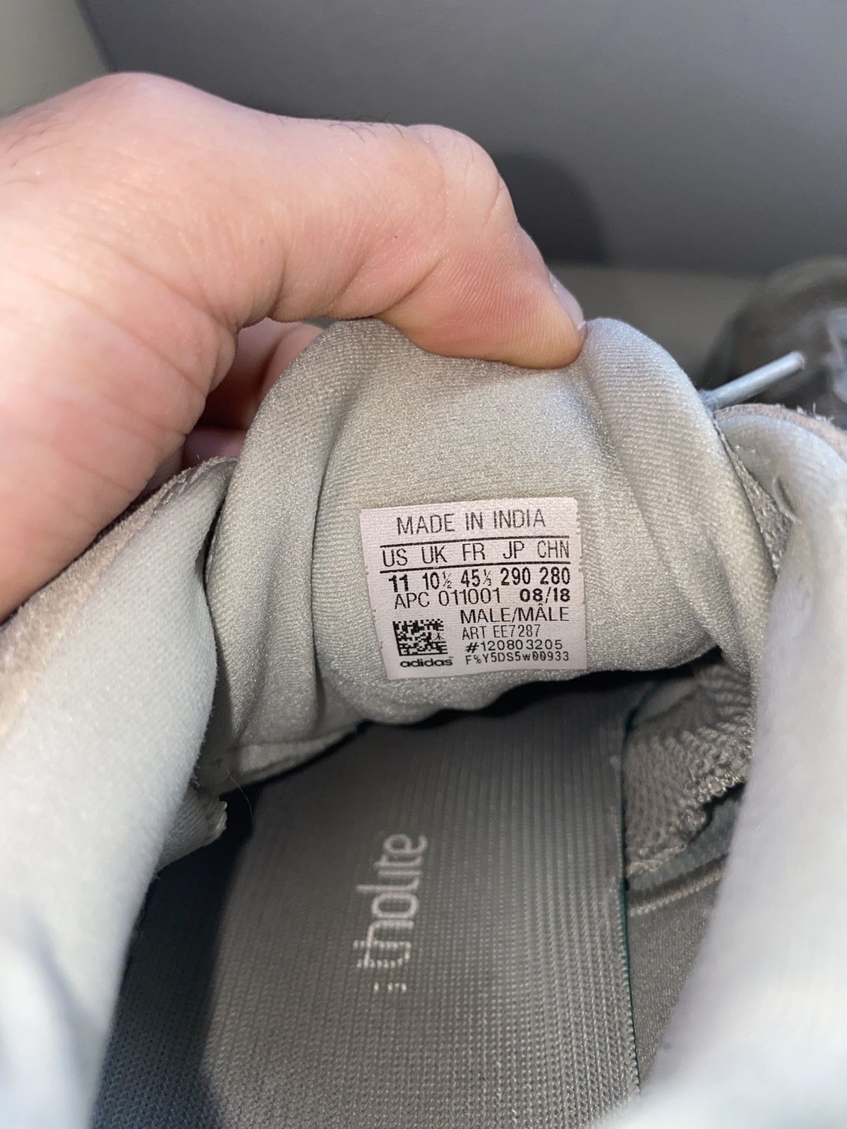 Yeezy Adidas Yeezy 500 Stone Salt Size US 11 / EU 44 - 5 Thumbnail
