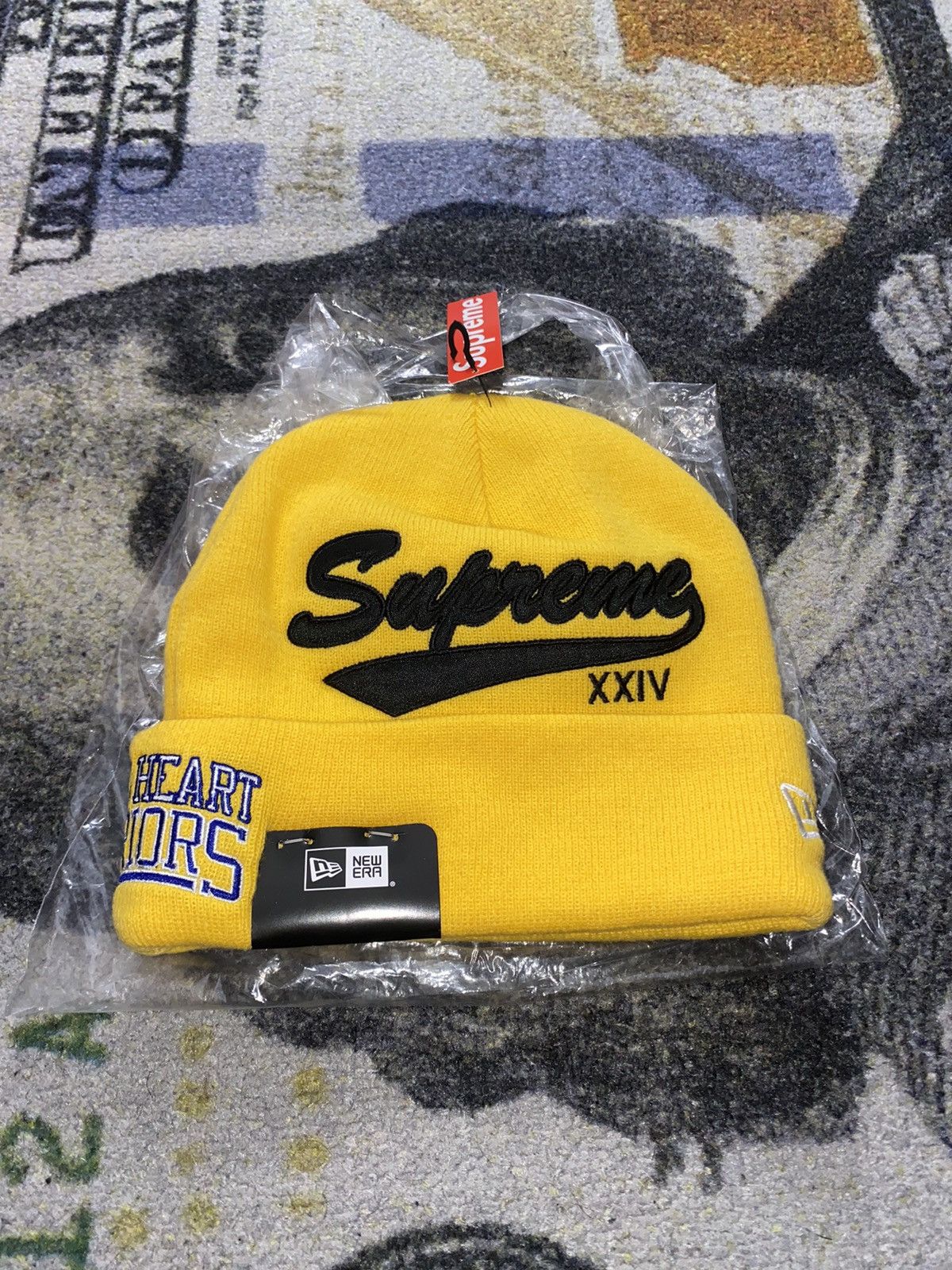New Era × Supreme Supreme New Era Salvation Beanie | Grailed