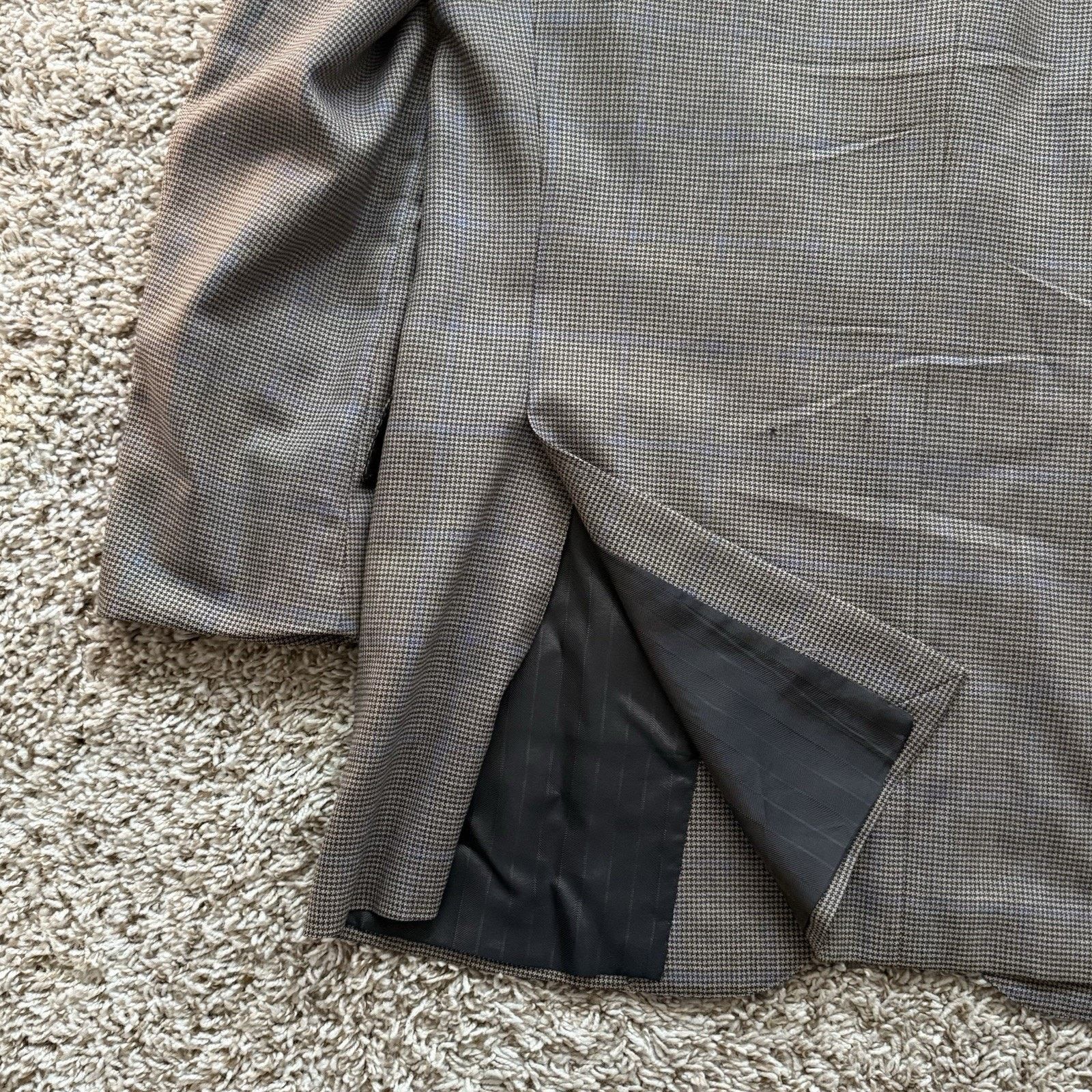 Ermenegildo Zegna Ermenegildo Zegna Wool Trofeo Brown Suit Jacket Size 52 L Size 52L - 11 Thumbnail